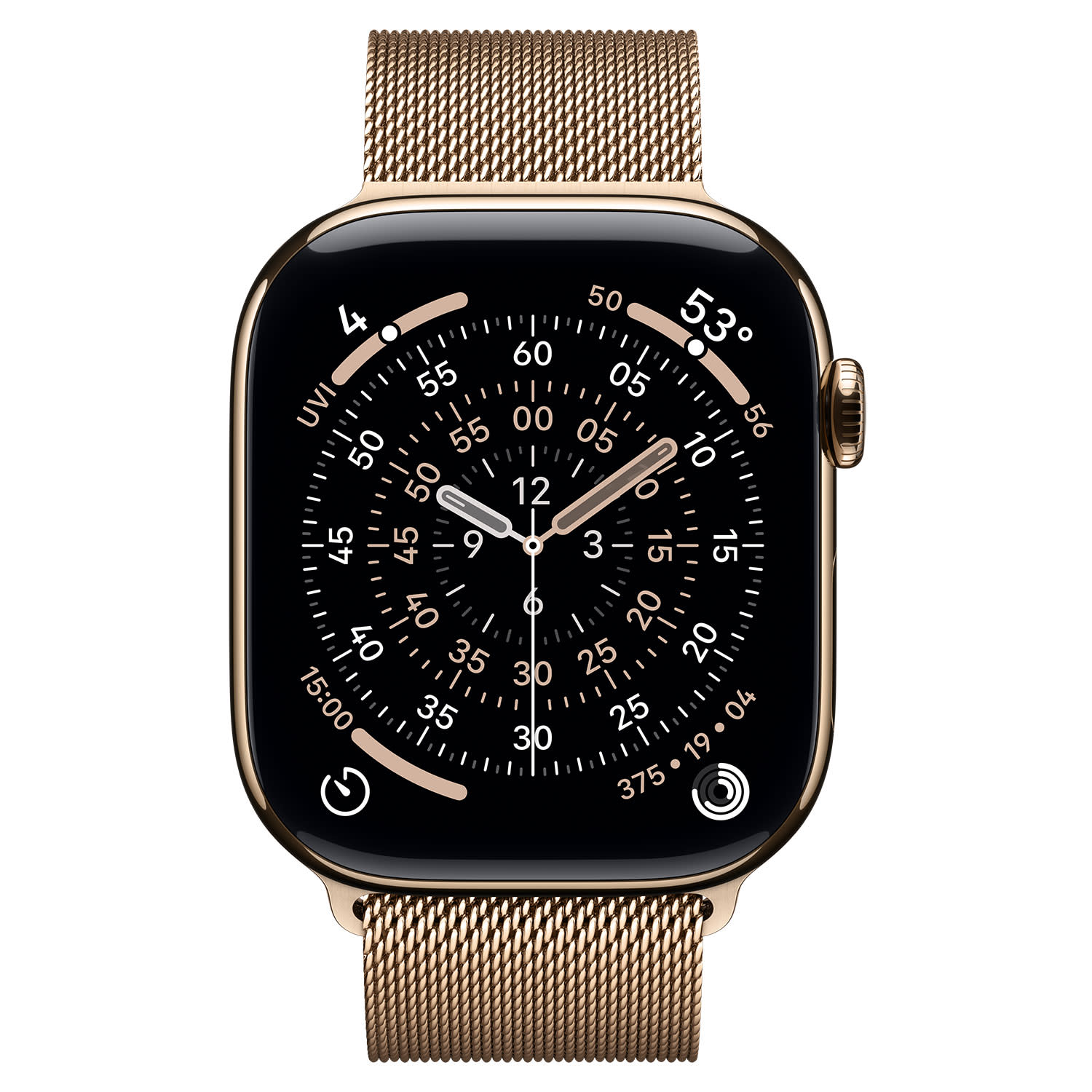 Κάνε κλικ για να δεις την εικόνα 3 του Apple 46mm Gold Milanese Loop M/L