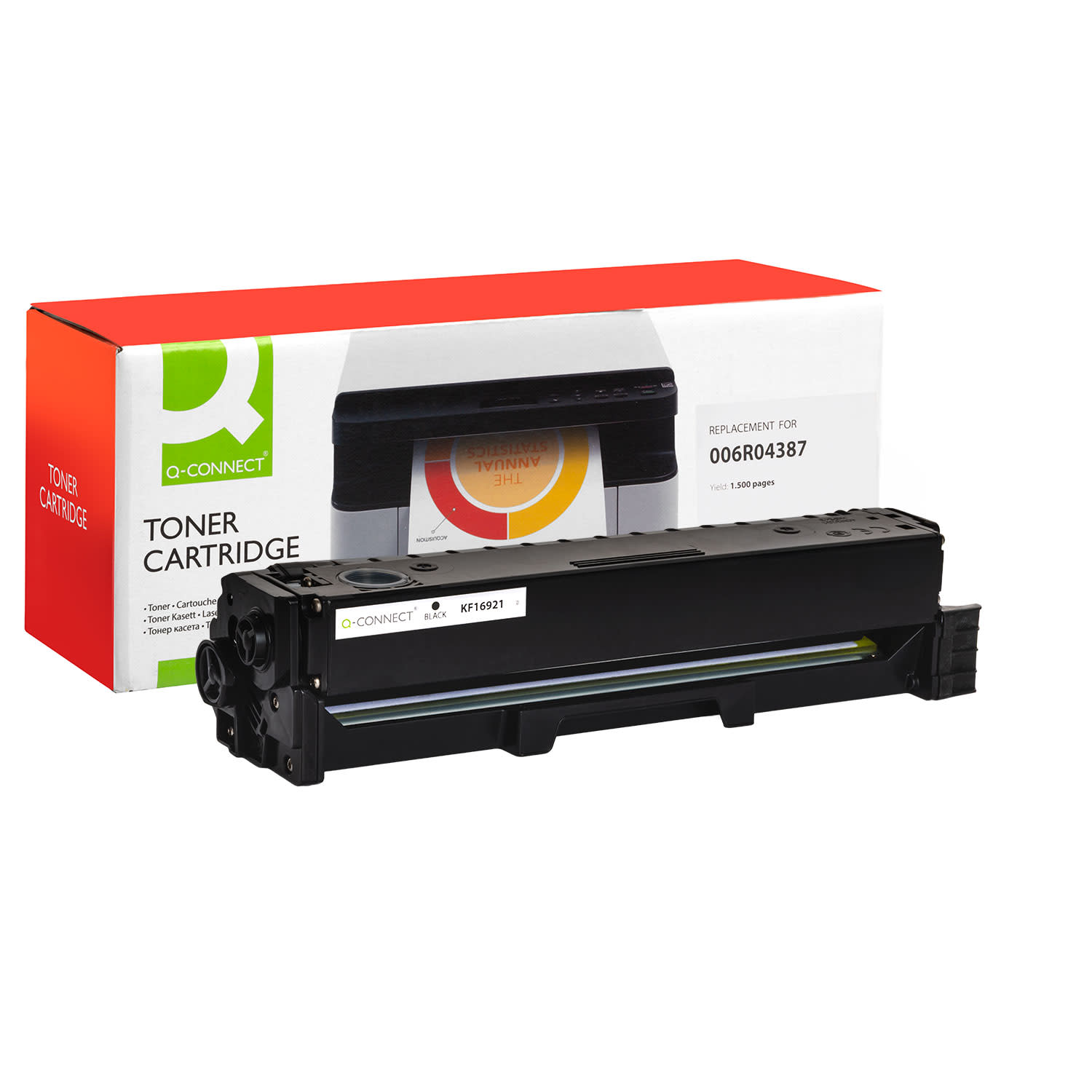 Εικόνα 1 του Toner Q-Connect 006R04387 Black