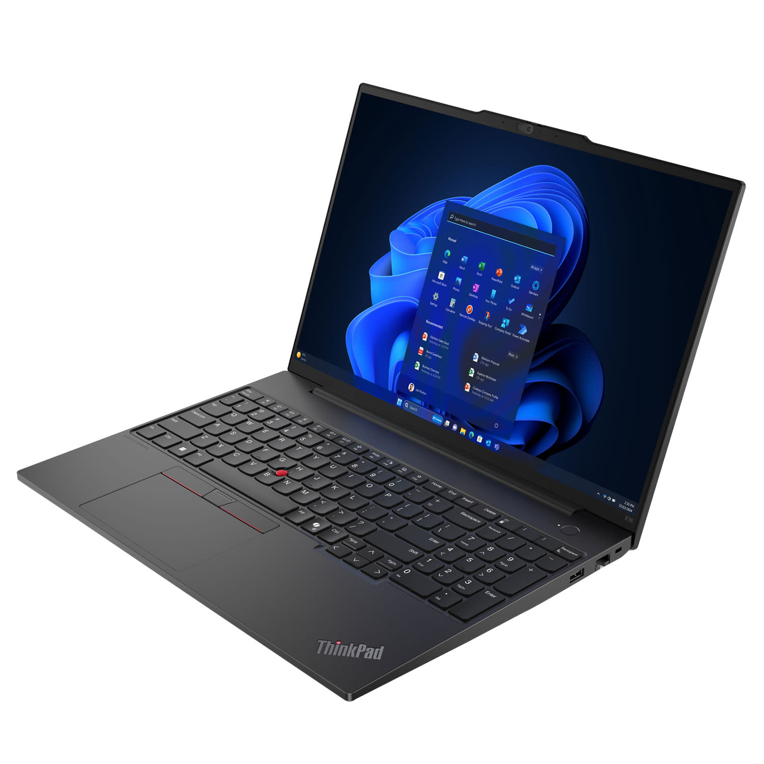 Εικόνα 3 του Lenovo Thinkpad E16 G2 Laptop 16" IPS (Ryzen 7 7735HS/32 GB/1 TB/680M/Windows 11 Pro)