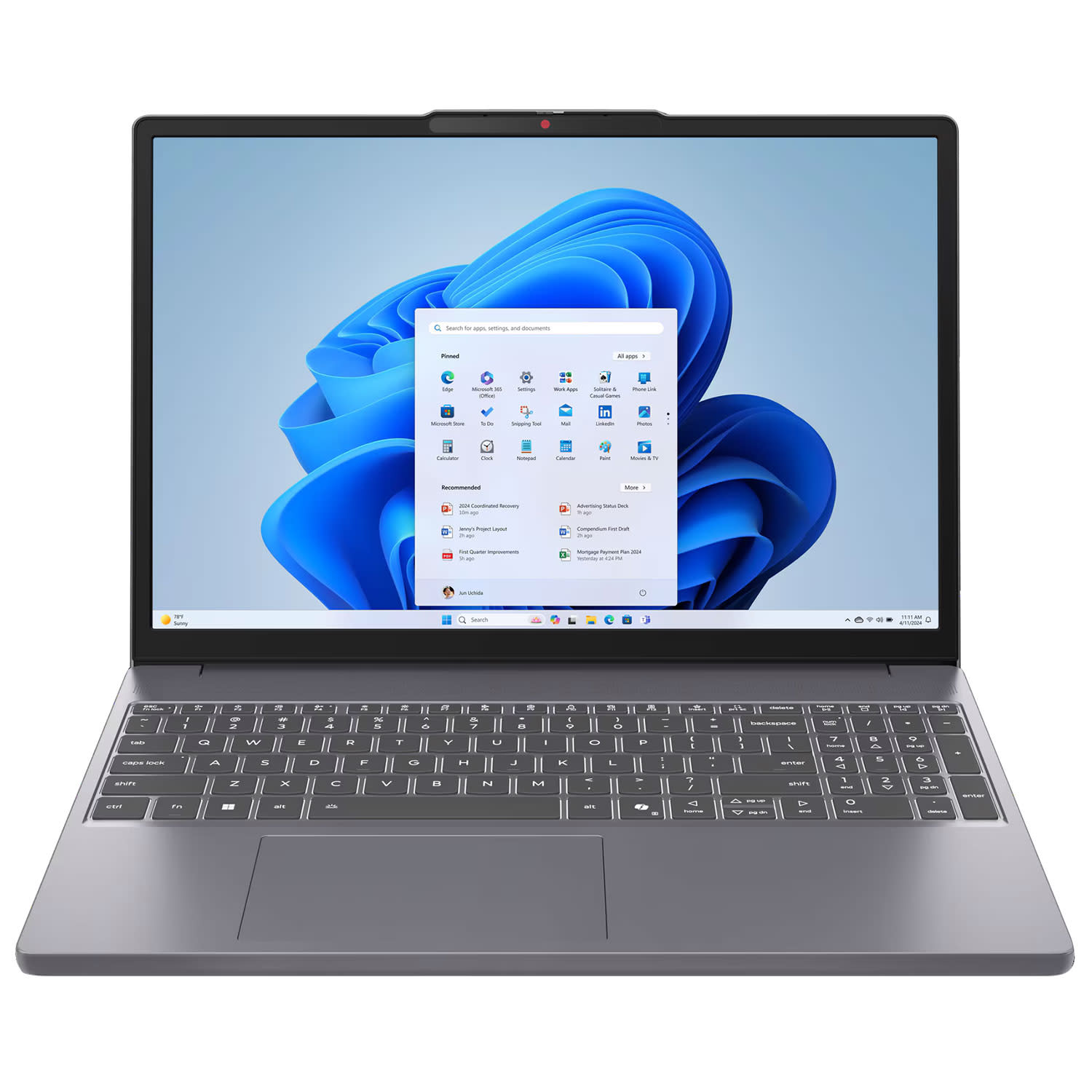 Lenovo Ideapad 3 Slim-15IRH10 Laptop 15.4" IPS (Core i5 13420H/16 GB/1 TB/UHD Graphics/Windows 11 S)