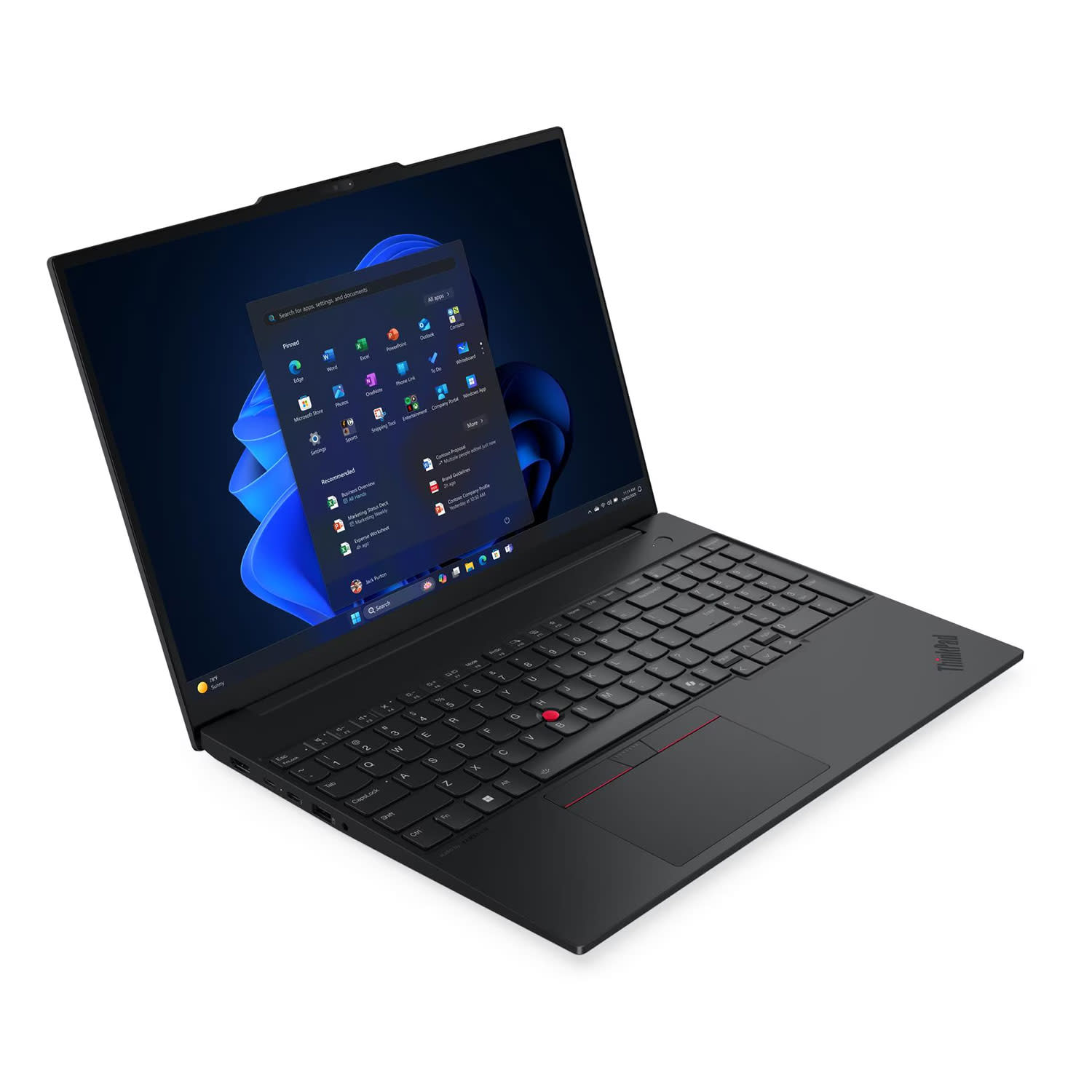 Εικόνα 2 του Lenovo Thinkpad E 16 G3 Laptop 16" IPS (Core Ultra 7 255H/32 GB/1 TB/Intel Arc Graphics/Windows 11 Pro)