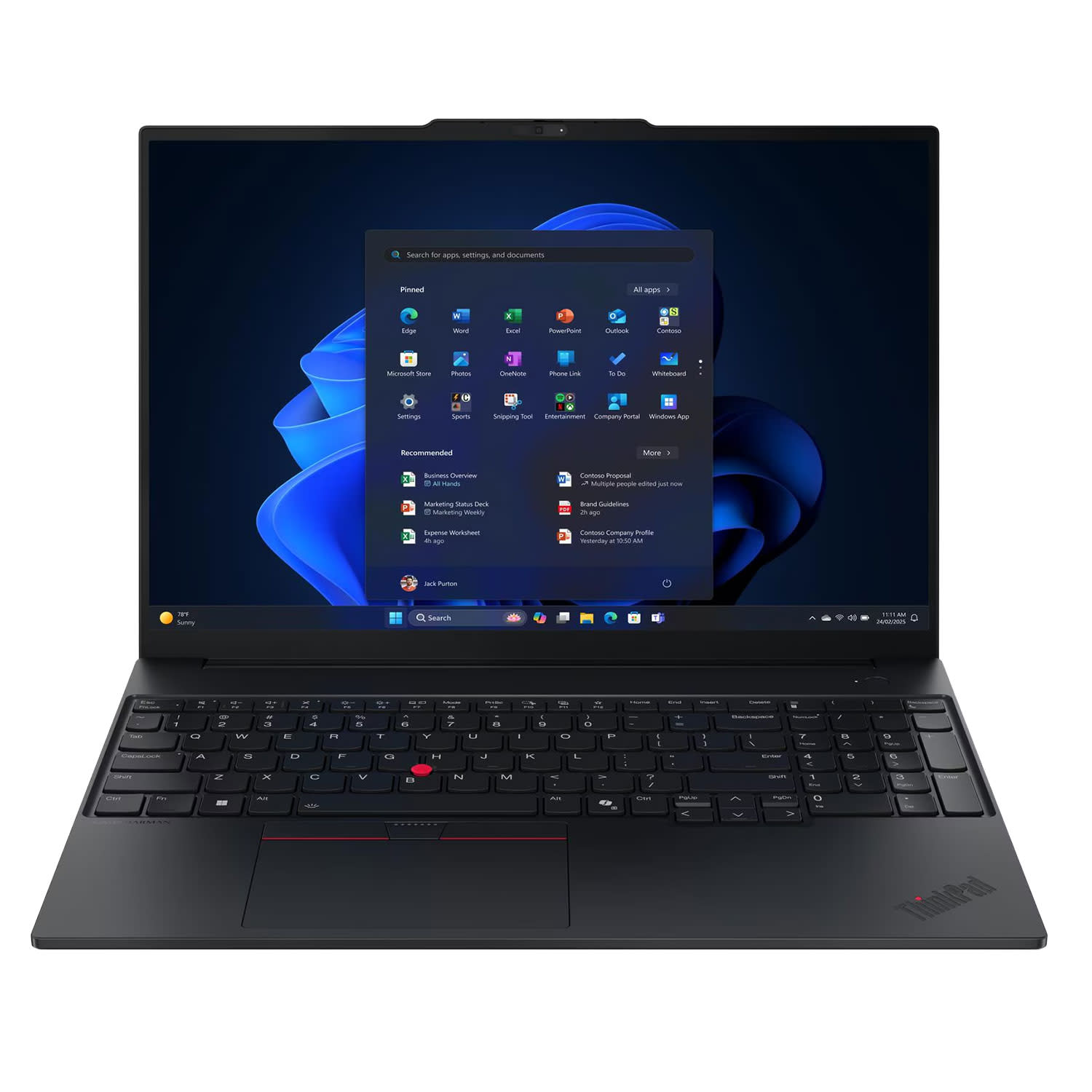 Εικόνα 1 του Lenovo Thinkpad E16 G3 Laptop 16" IPS (Core Ultra 5 225U/16 GB/512 GB/Intel Arc Graphics/Windows 11 Pro)
