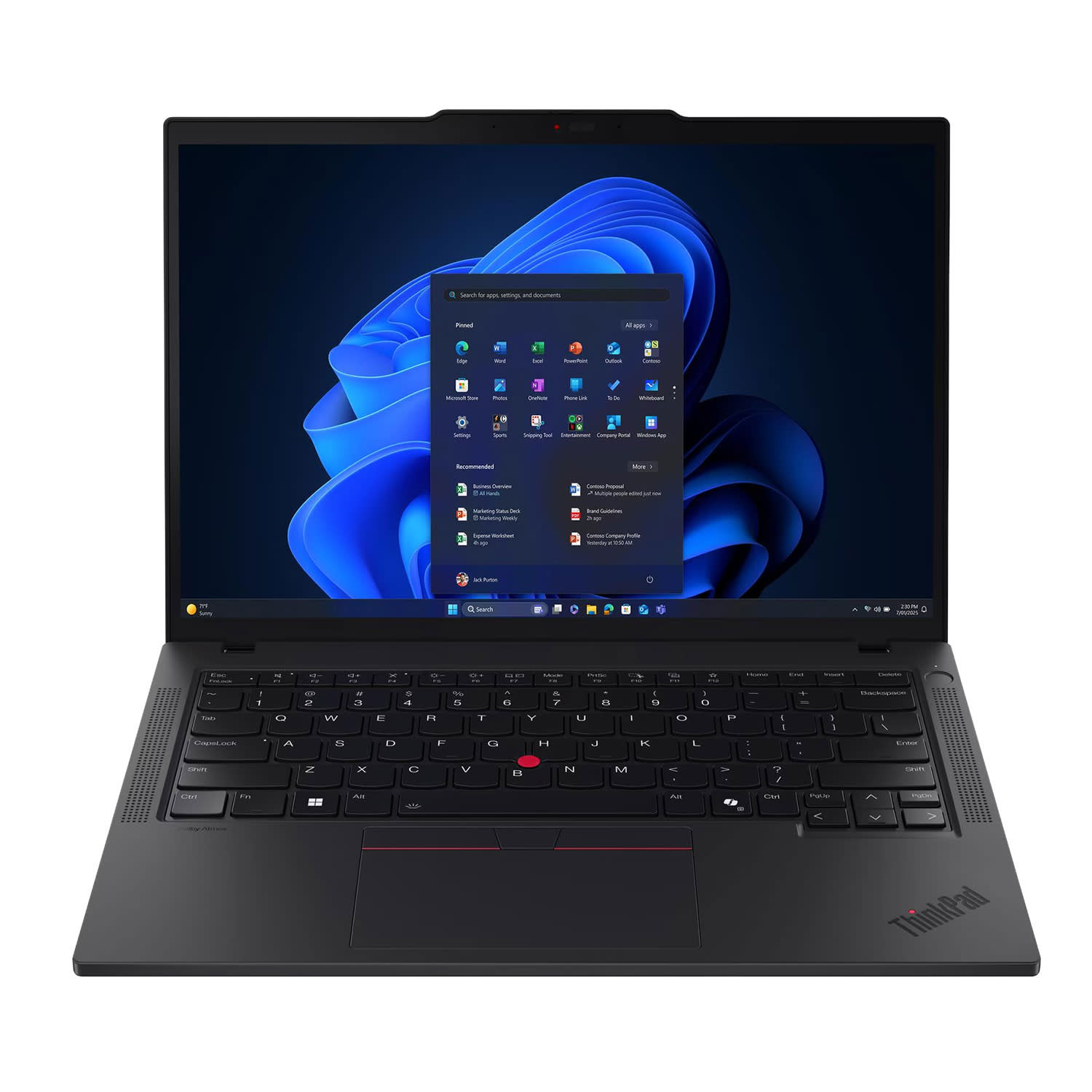 Lenovo Thinkpad T14 G6 Laptop 14" IPS (Core Ultra 7 255U/64 GB/1 TB/Intel Graphics/Windows 11 Pro)