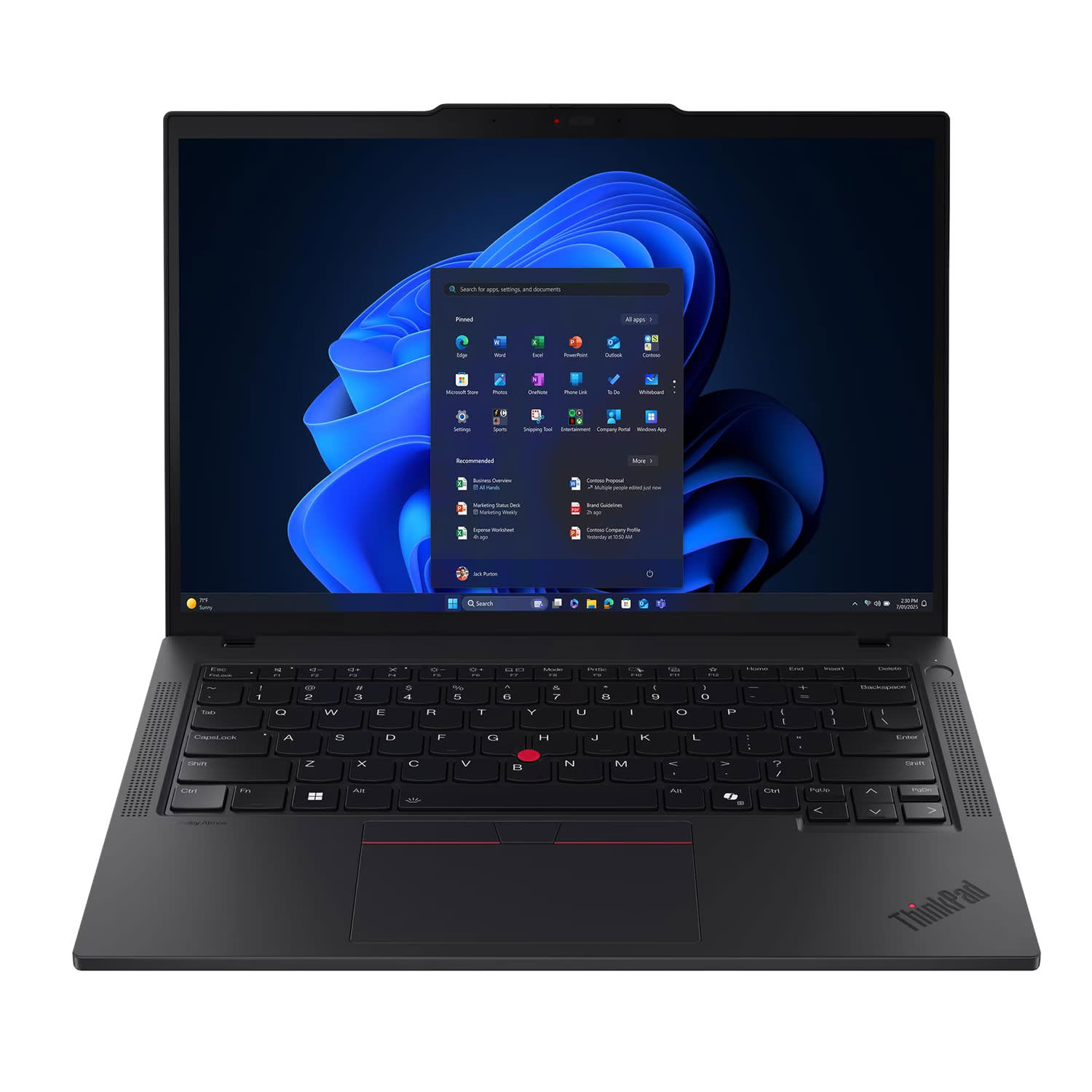 Εικόνα 1 του Lenovo Thinkpad T14 G6 Laptop 14" IPS (Core Ultra 7 255U/32 GB/1 TB/Intel Graphics/Windows 11 Pro)