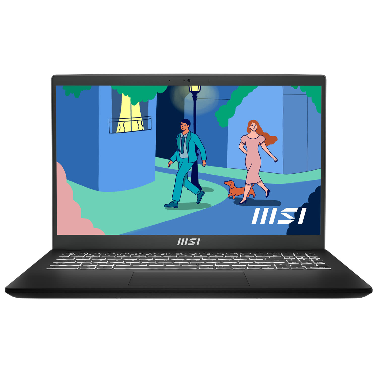 Κάνε κλικ για να δεις την εικόνα 1 του MSI Modern 15 Laptop 15.6" IPS (Ryzen 5 7430U/16 GB/512 GB/Radeon Graphics/Windows 11 Home)