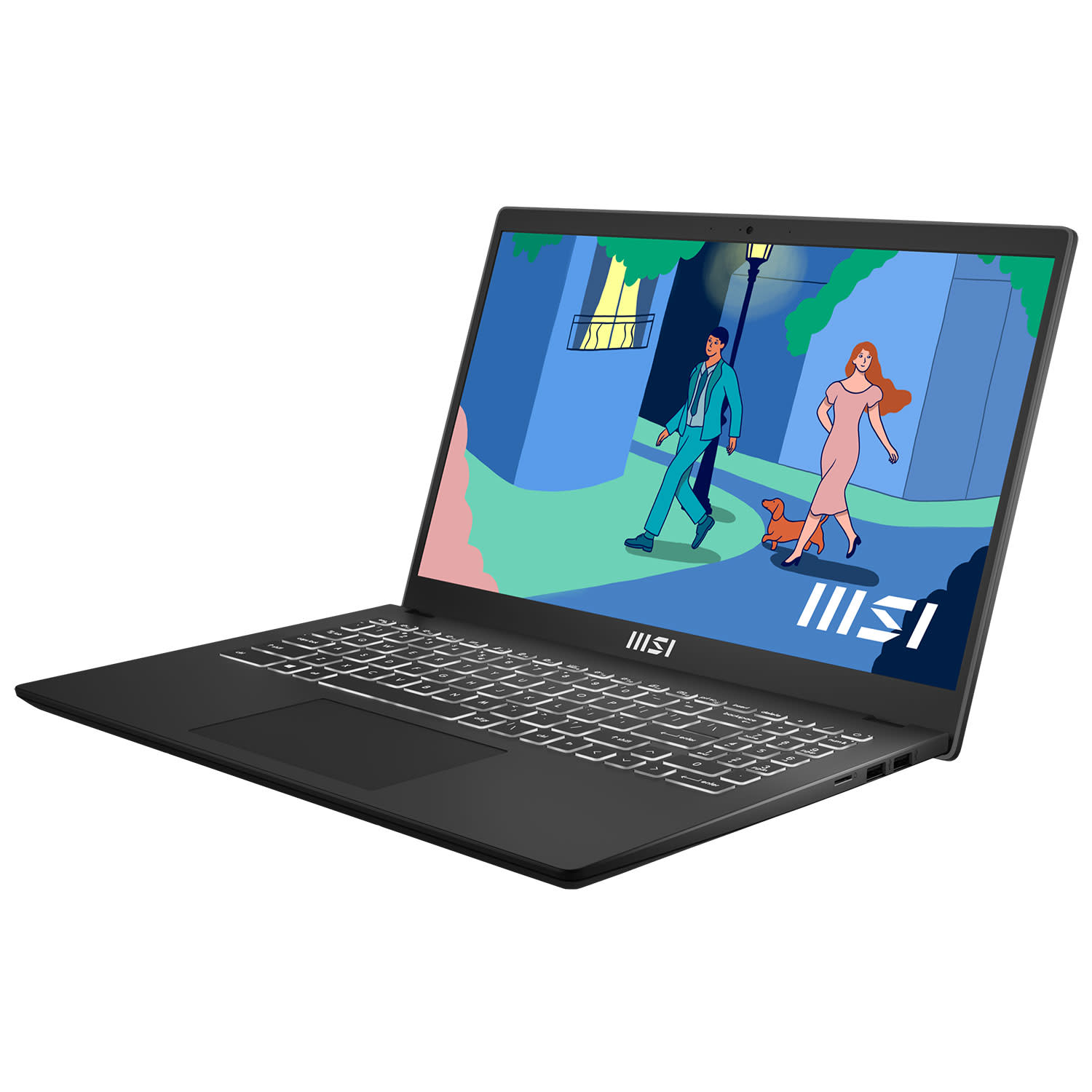 Κάνε κλικ για να δεις την εικόνα 3 του MSI Modern 15 Laptop 15.6" IPS (Ryzen 5 7430U/16 GB/512 GB/Radeon Graphics/Windows 11 Home)