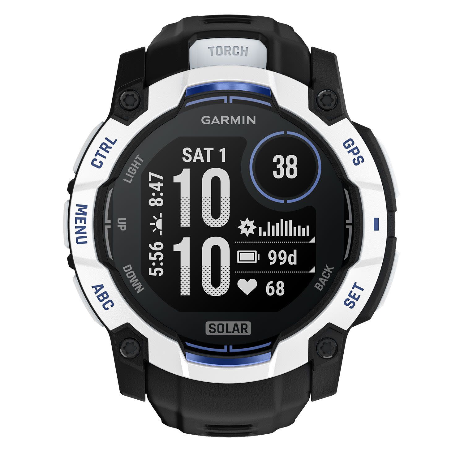 Εικόνα 1 του Garmin Instinct3 Solar 50mmWhitestone Black LE