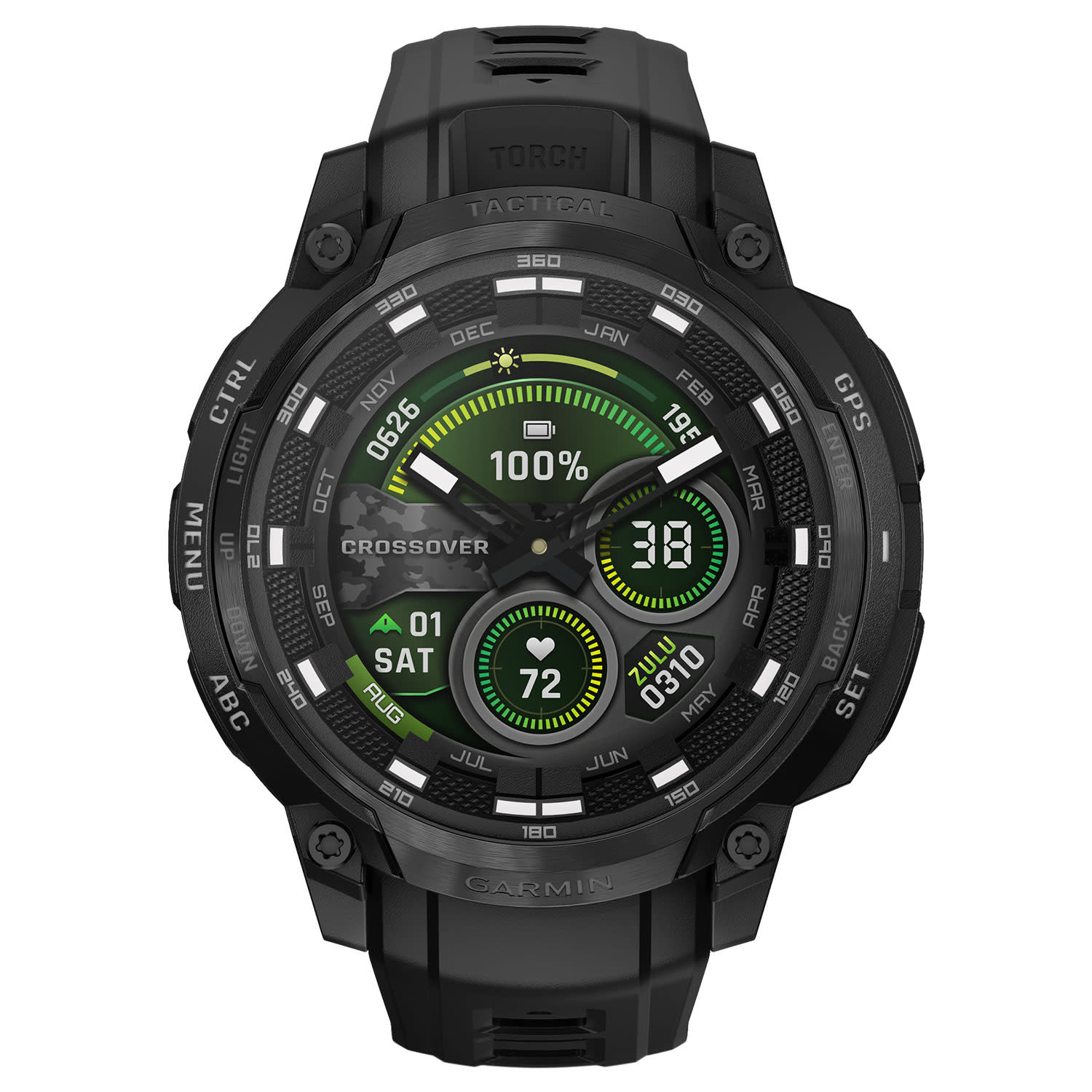 Εικόνα 1 του Garmin Instinct CrossoverAMOLED Tactical Black