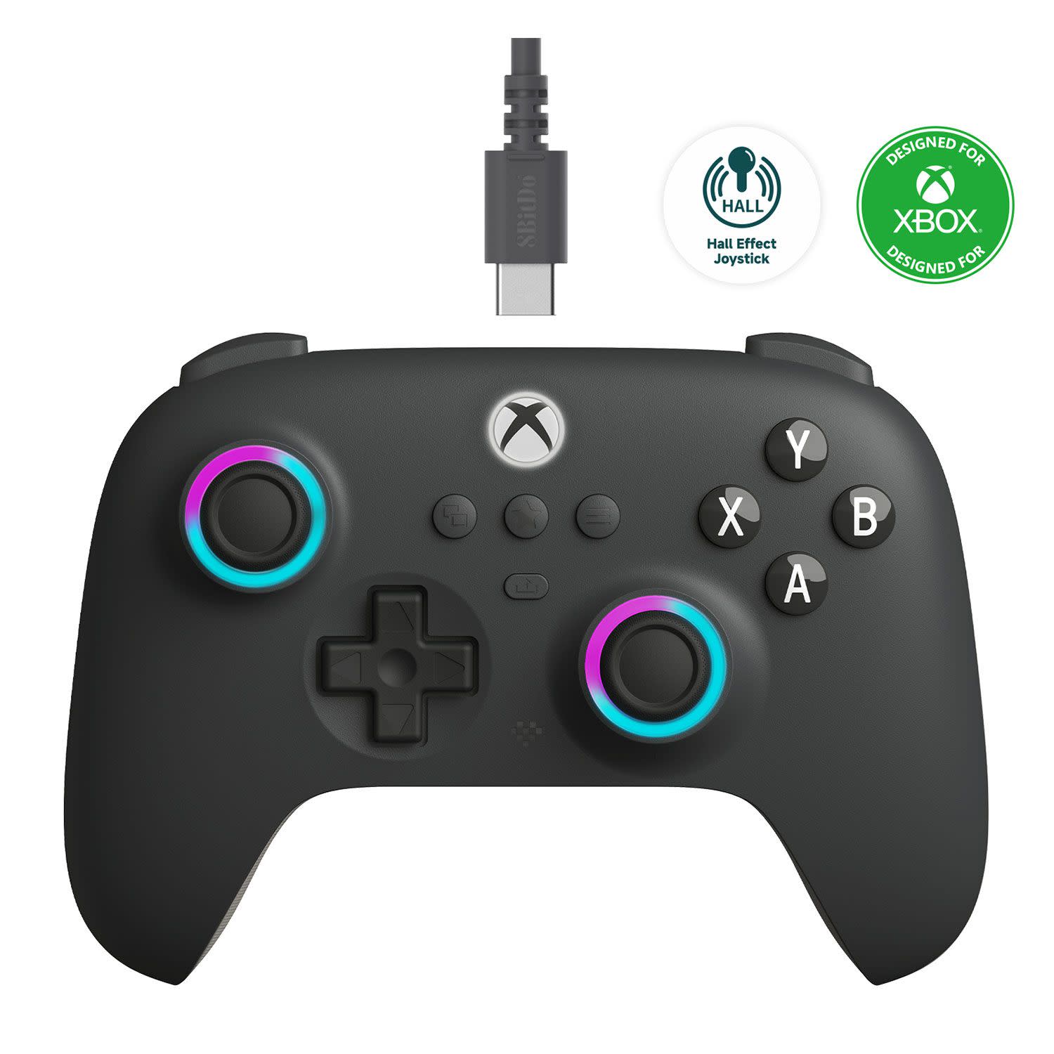 8BitDo Ultimate C Wired Xbox Dark Grey