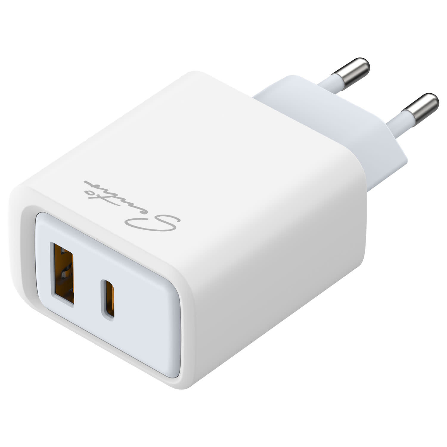 Κάνε κλικ για να δεις την εικόνα 4 του Sentio Φορτιστής GaN 2 Θέσεων 45W Λευκό