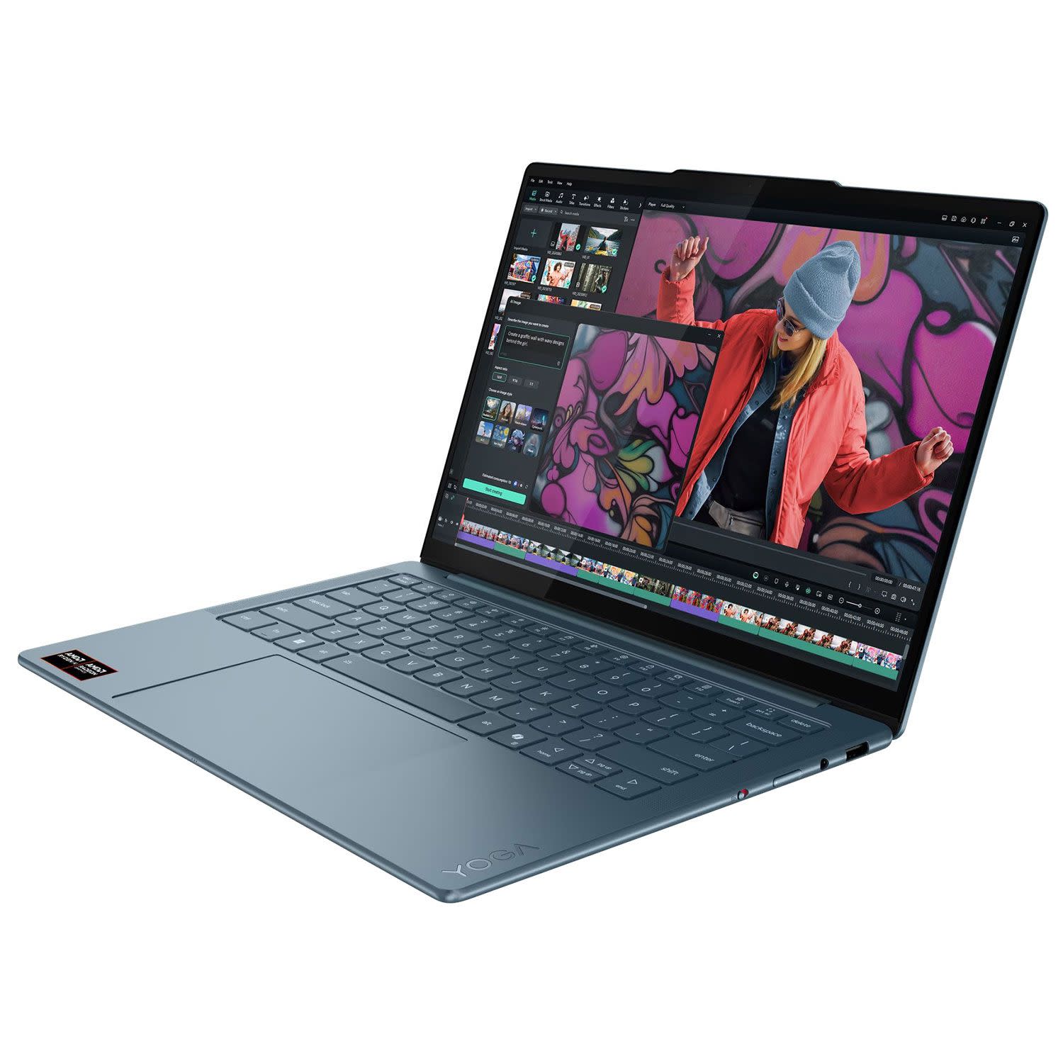 Εικόνα 3 του Lenovo Slim 7 Yoga Laptop 14" WQXGA+ OLED (Ryzen AI 7 350/32 GB/1 TB/860M/Windows 11 Home)