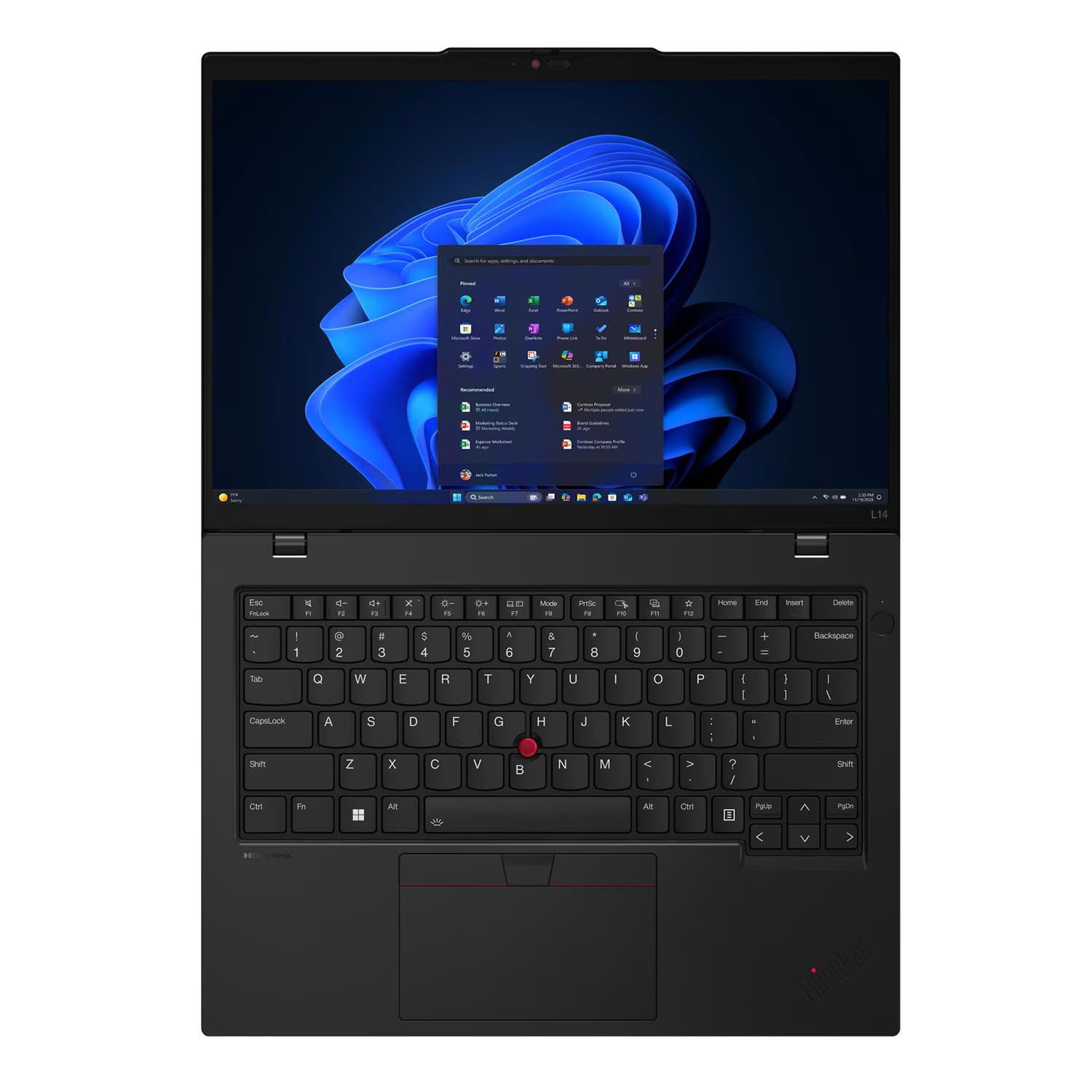 Κάνε κλικ για να δεις την εικόνα 6 του Lenovo L14 G6 ThinkPad Laptop 14" WUXGA IPS (Core Ultra 7 255U/32 GB/512 GB/Intel HD Graphics/Windows 11 Pro)