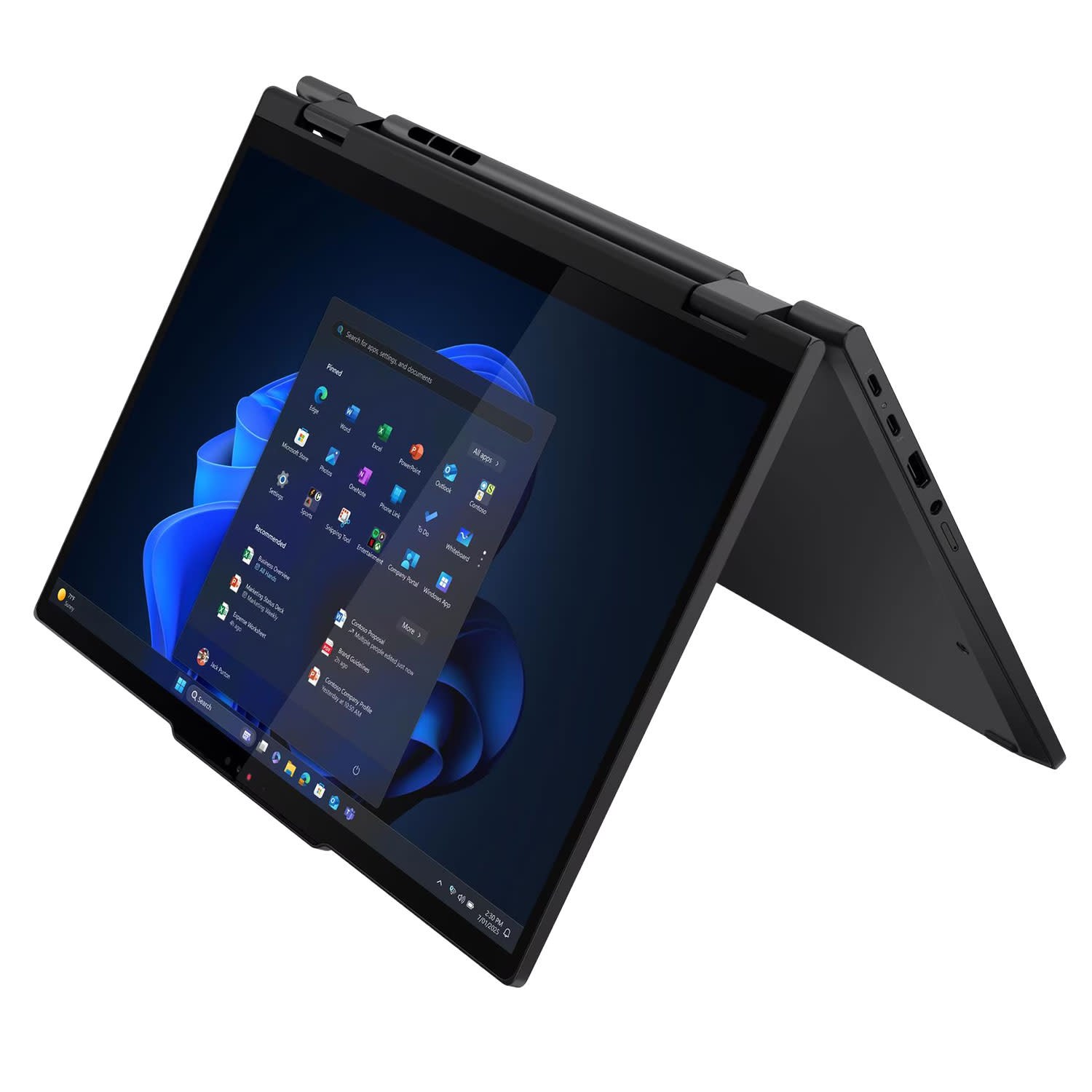 Εικόνα 3 του Lenovo T14s 2 in 1 ThinkPad Laptop 14" IPS (Core Ultra 7 255U/32 GB/512 GB/Intel Graphics/Windows 11 Pro)