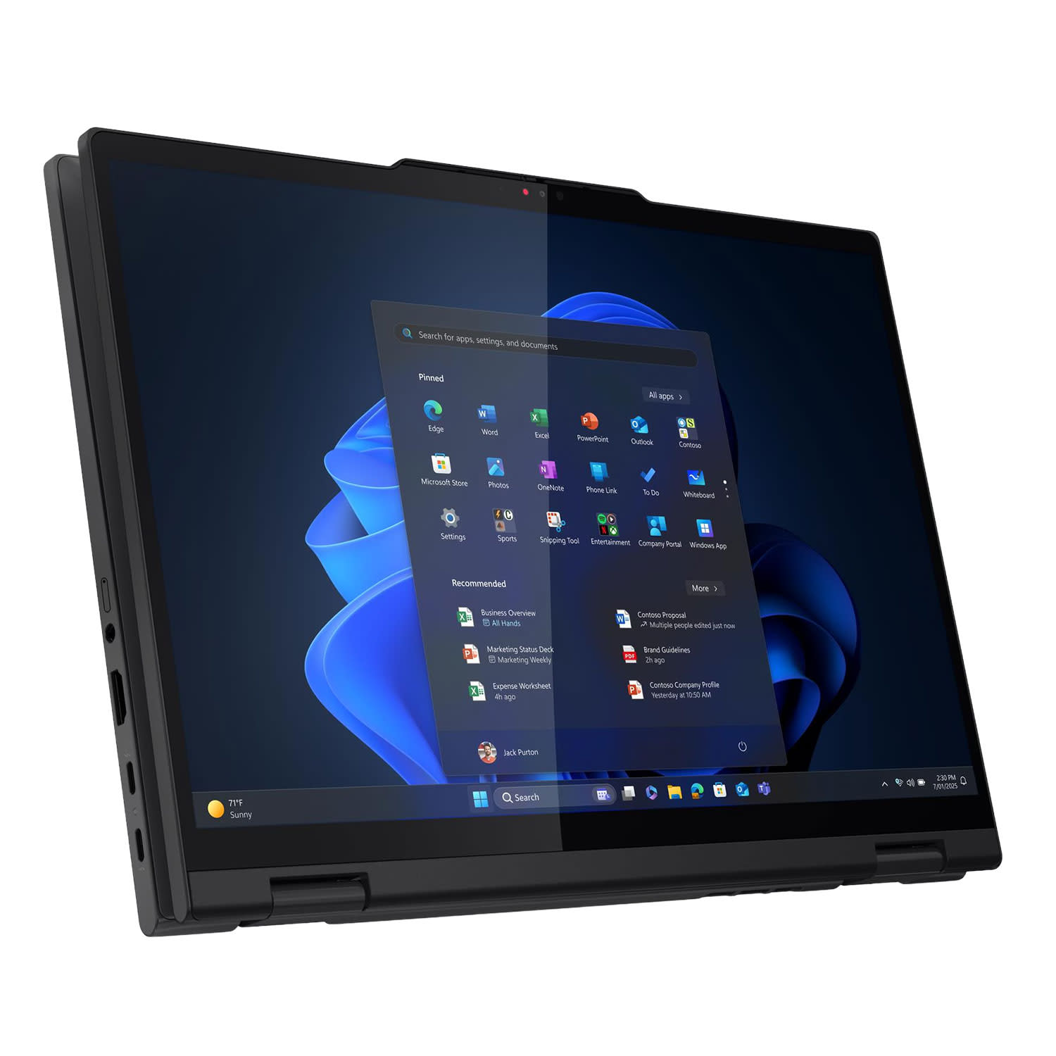 Εικόνα 4 του Lenovo T14s 2 in 1 ThinkPad Laptop 14" IPS (Core Ultra 7 255U/32 GB/512 GB/Intel Graphics/Windows 11 Pro)
