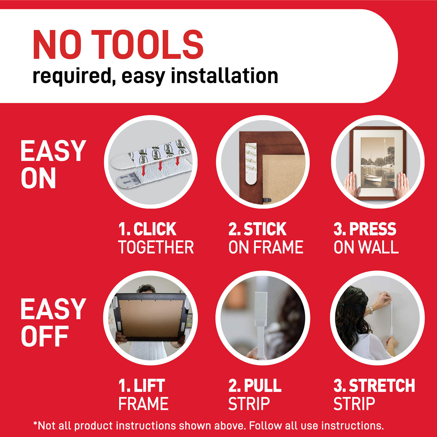 Εικόνα 3 του Command Επανατοποθετούμενες Ταινίες για Κάδρα Μεγάλα