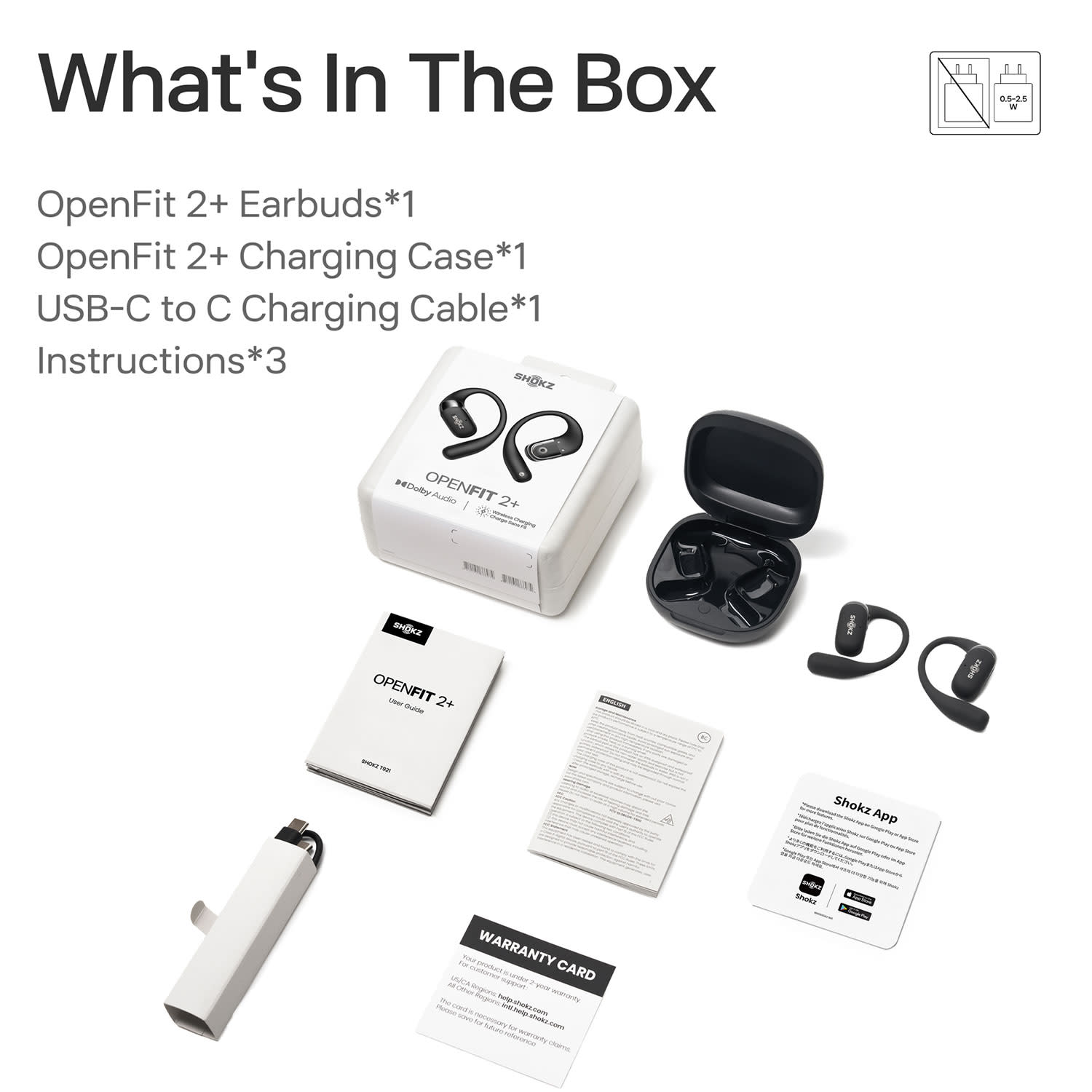 Εικόνα 6 του SHOKZ OpenFit 2+ Open