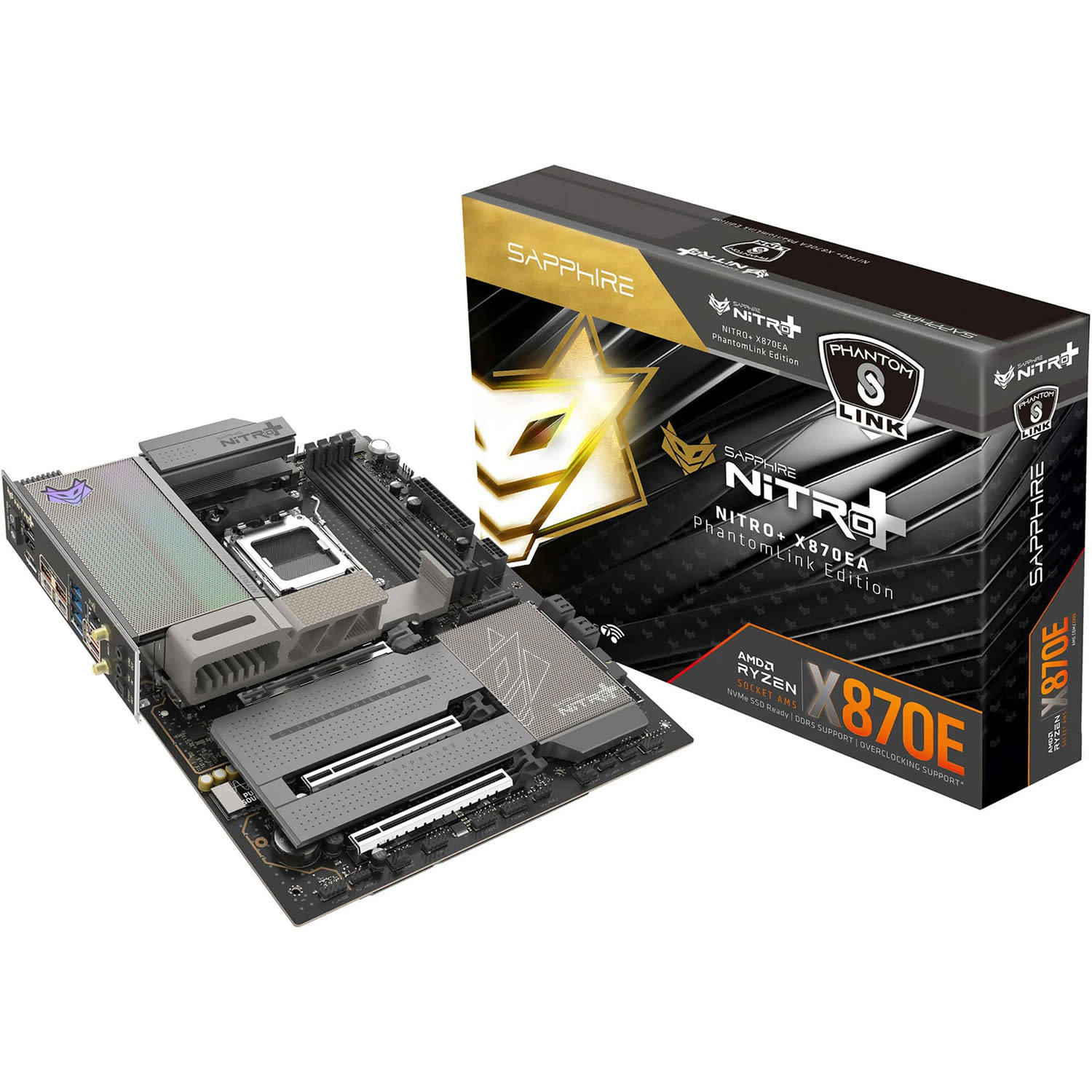 Εικόνα 1 του Sapphire Motherboard X870EA Nitro+ WIFI7 (X870E/AM5/DDR5)