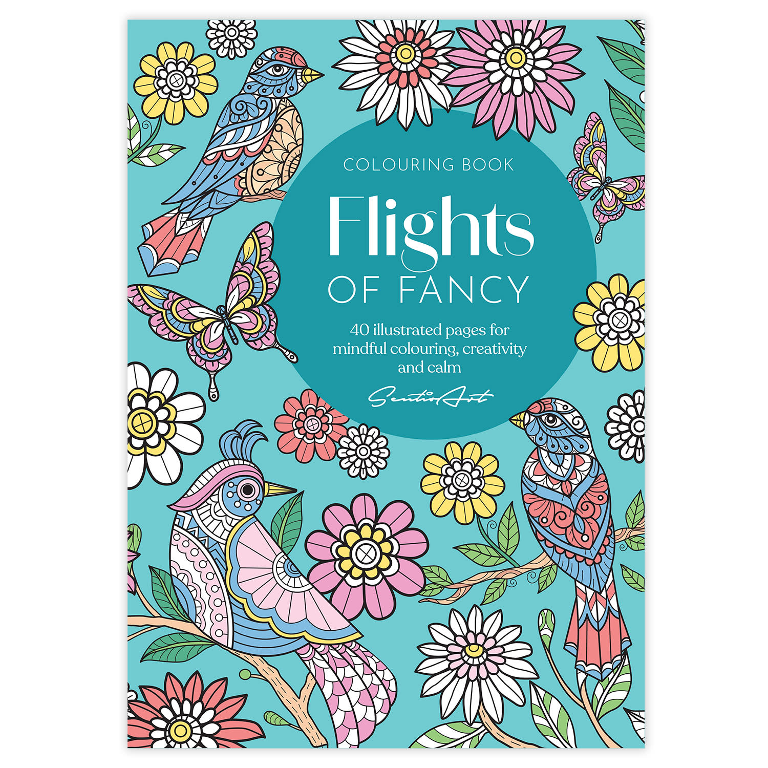 Sentio Βιβλίο Ζωγραφικής Flights Of Fancy