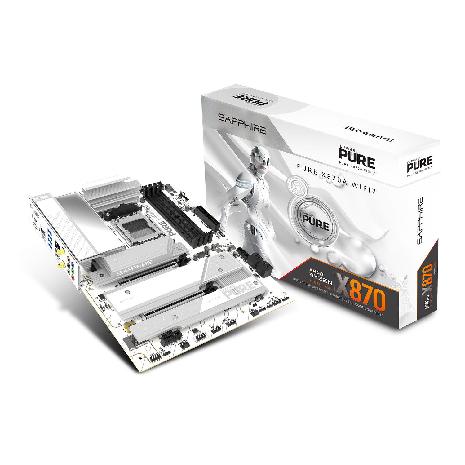 Εικόνα 2 του Sapphire Motherboard X870E Pure WIFI7 (X870/AM5/DDR5)