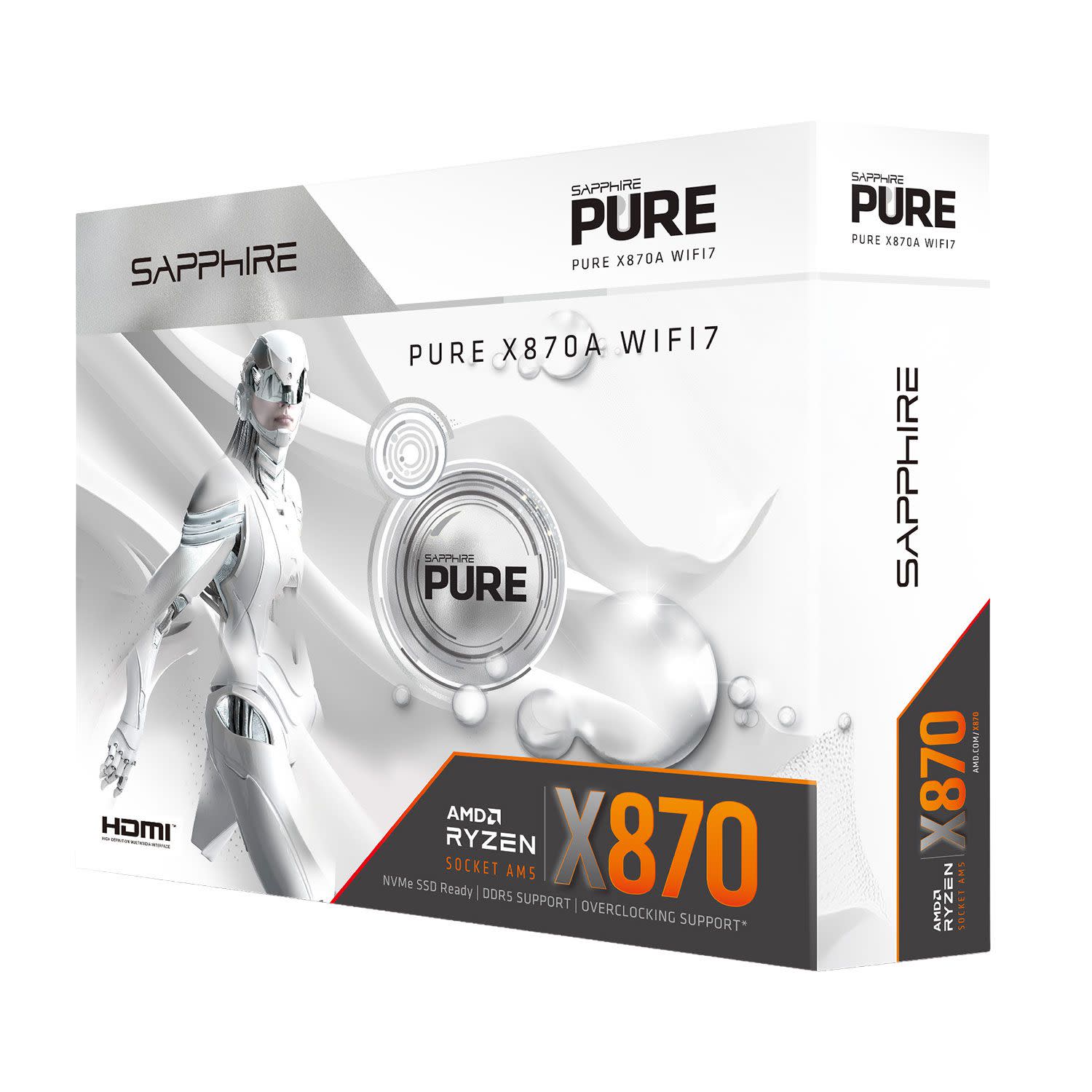 Εικόνα 3 του Sapphire Motherboard X870E Pure WIFI7 (X870/AM5/DDR5)