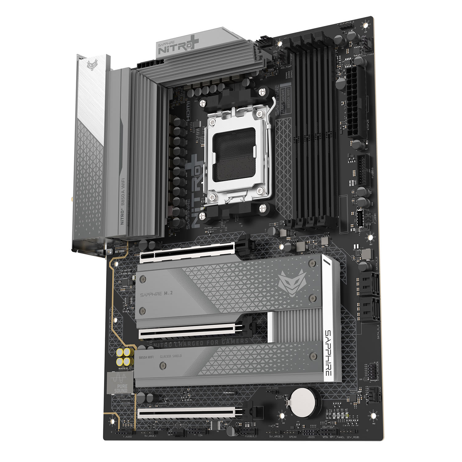 Κάνε κλικ για να δεις την εικόνα 5 του Sapphire Motherboard B850A Nitro+ WIFI7 (Β850/AM5/DDR5)
