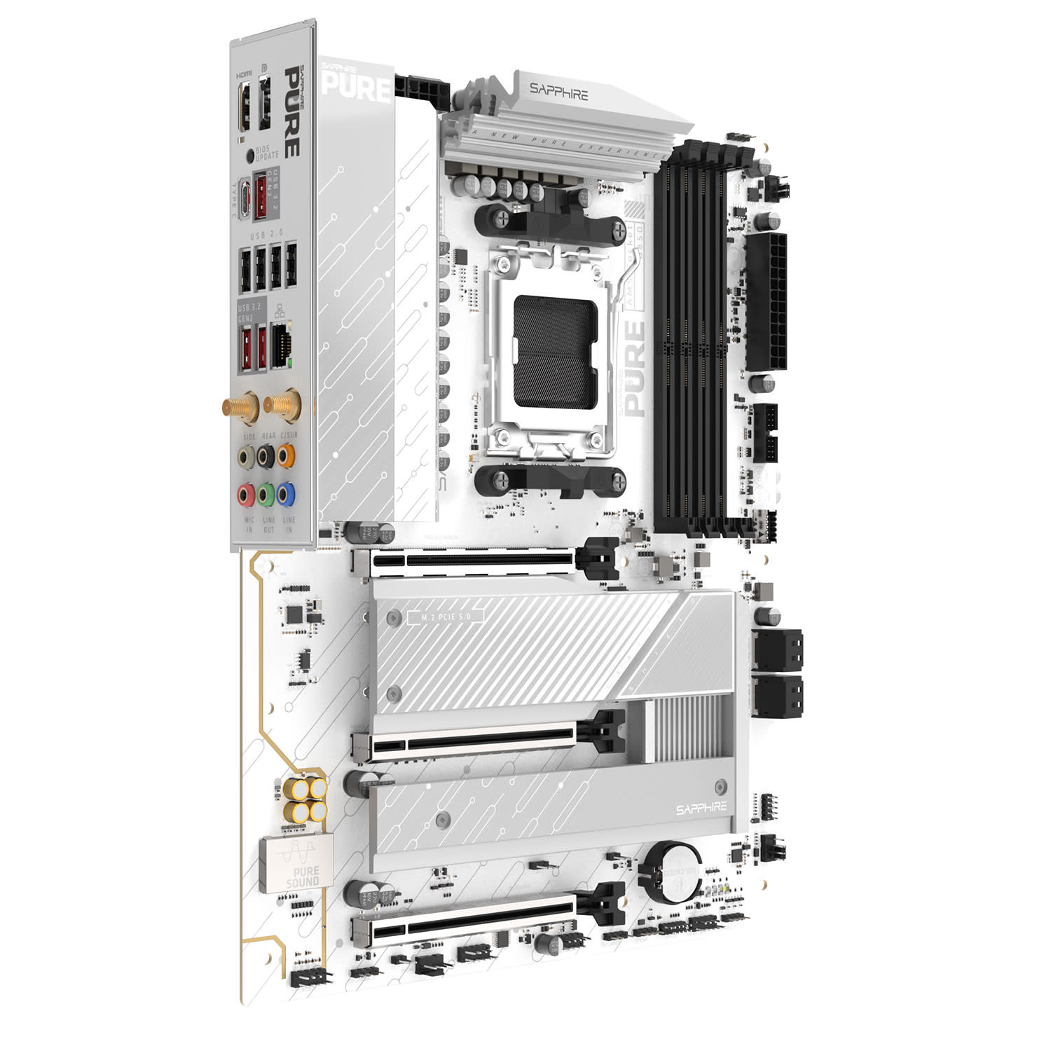 Κάνε κλικ για να δεις την εικόνα 5 του Sapphire Motherboard B850A Pure WIFI7 (Β850/AM5/DDR5)