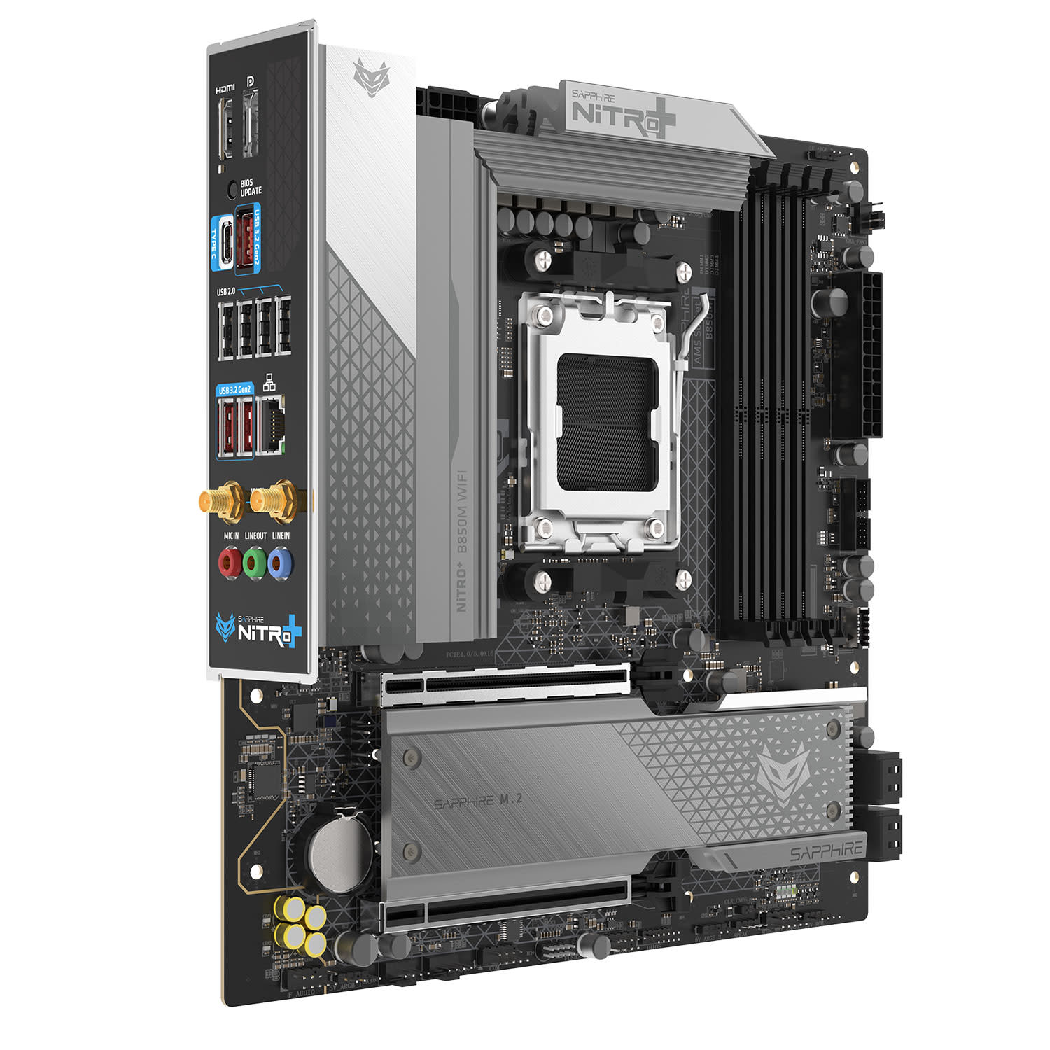 Εικόνα 4 του Sapphire Motherboard B850Μ Nitro+ WIFI (Β850/AM5/DDR5)