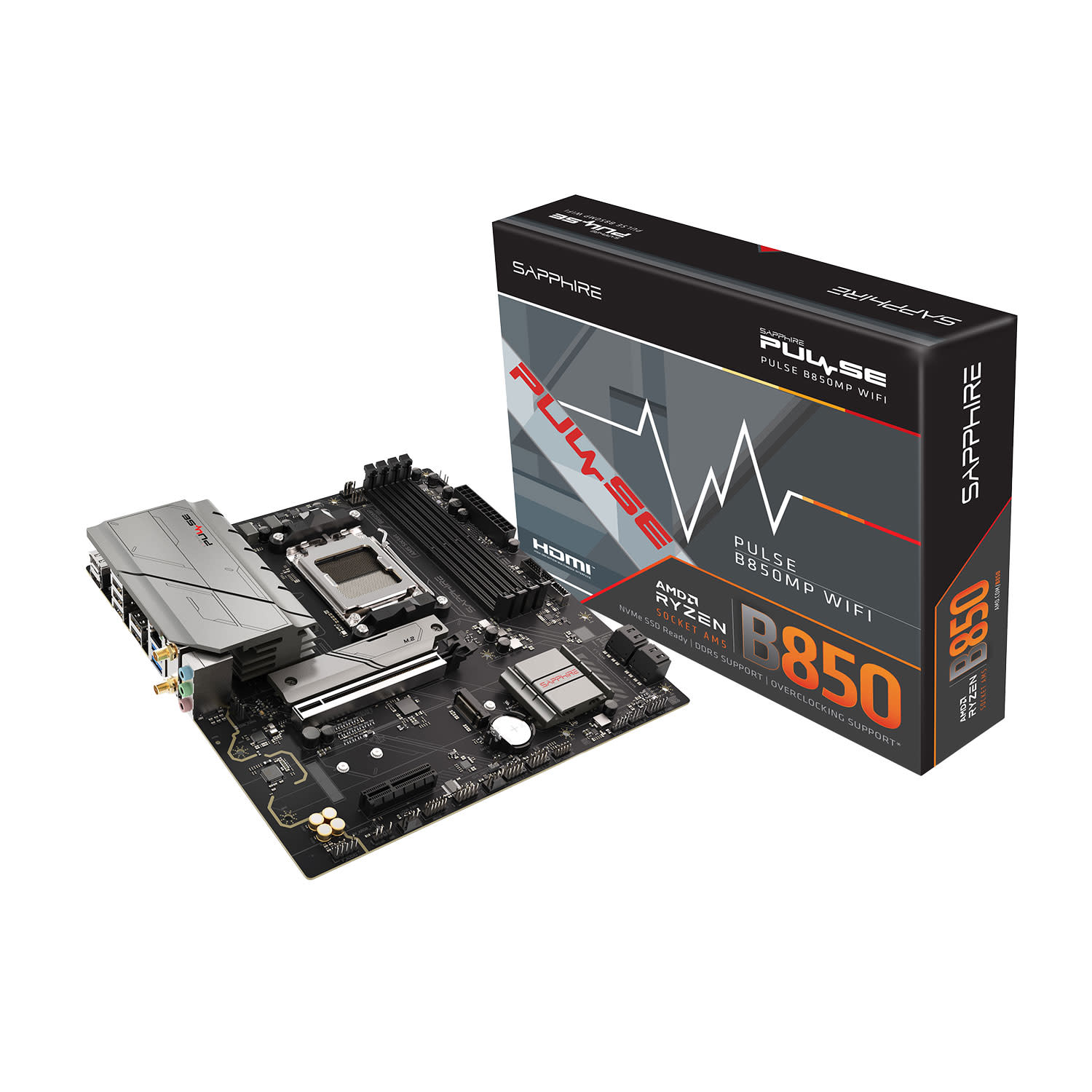 Εικόνα 1 του Sapphire Motherboard B850Μ Pulse WIFI (Β850/AM5/DDR5)