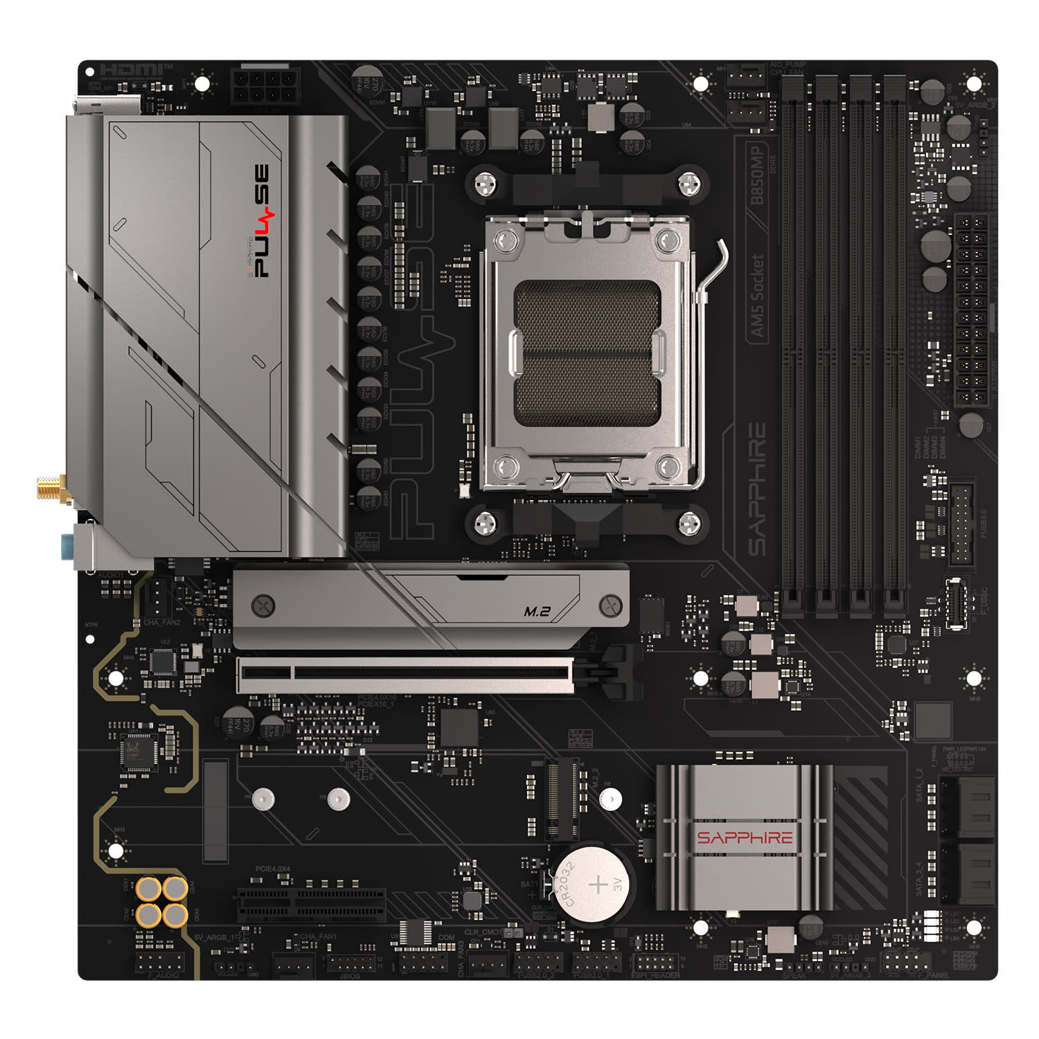 Εικόνα 3 του Sapphire Motherboard B850Μ Pulse WIFI (Β850/AM5/DDR5)