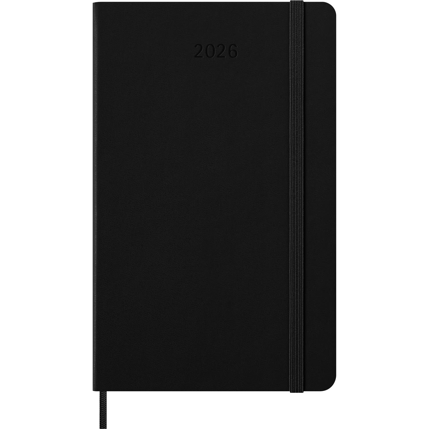Moleskine 2026 Ημερολόγιο Εβδομαδιαίο L Black Σκληρό Εξώφυλλο