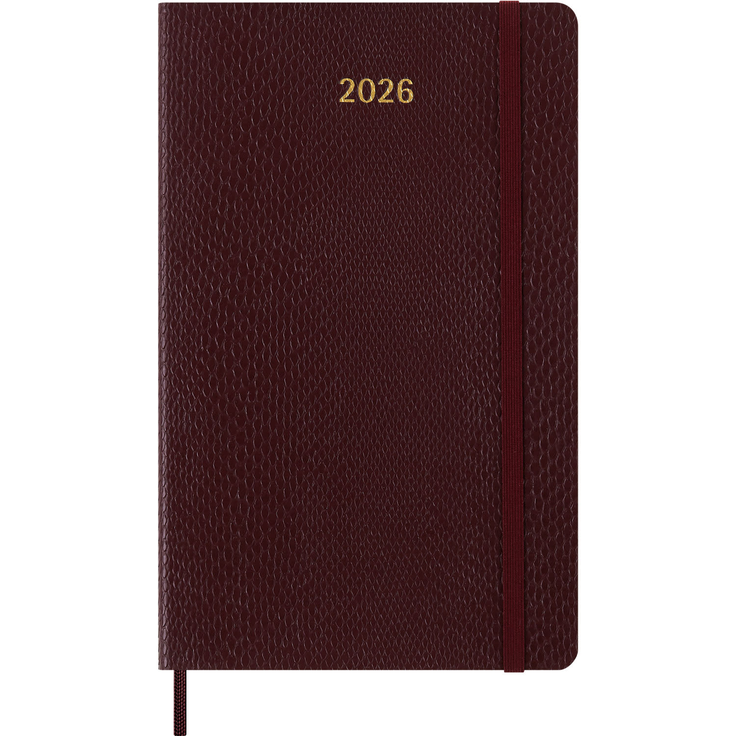 Moleskine 2026 Ημερολόγιο Εβδομαδιαίο L Precious Ethical Mamba Bordeaux Box