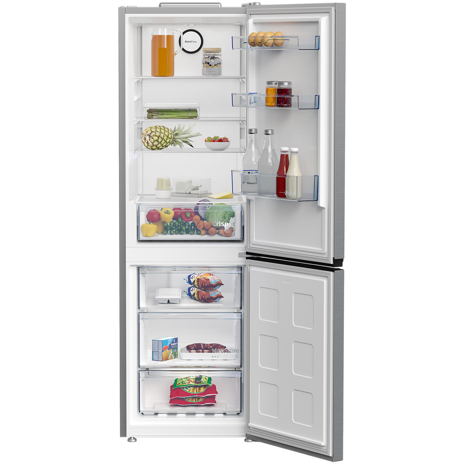 Εικόνα 3 του Beko B1RCNA364XB Ψυγειοκαταψύκτης Ασημί