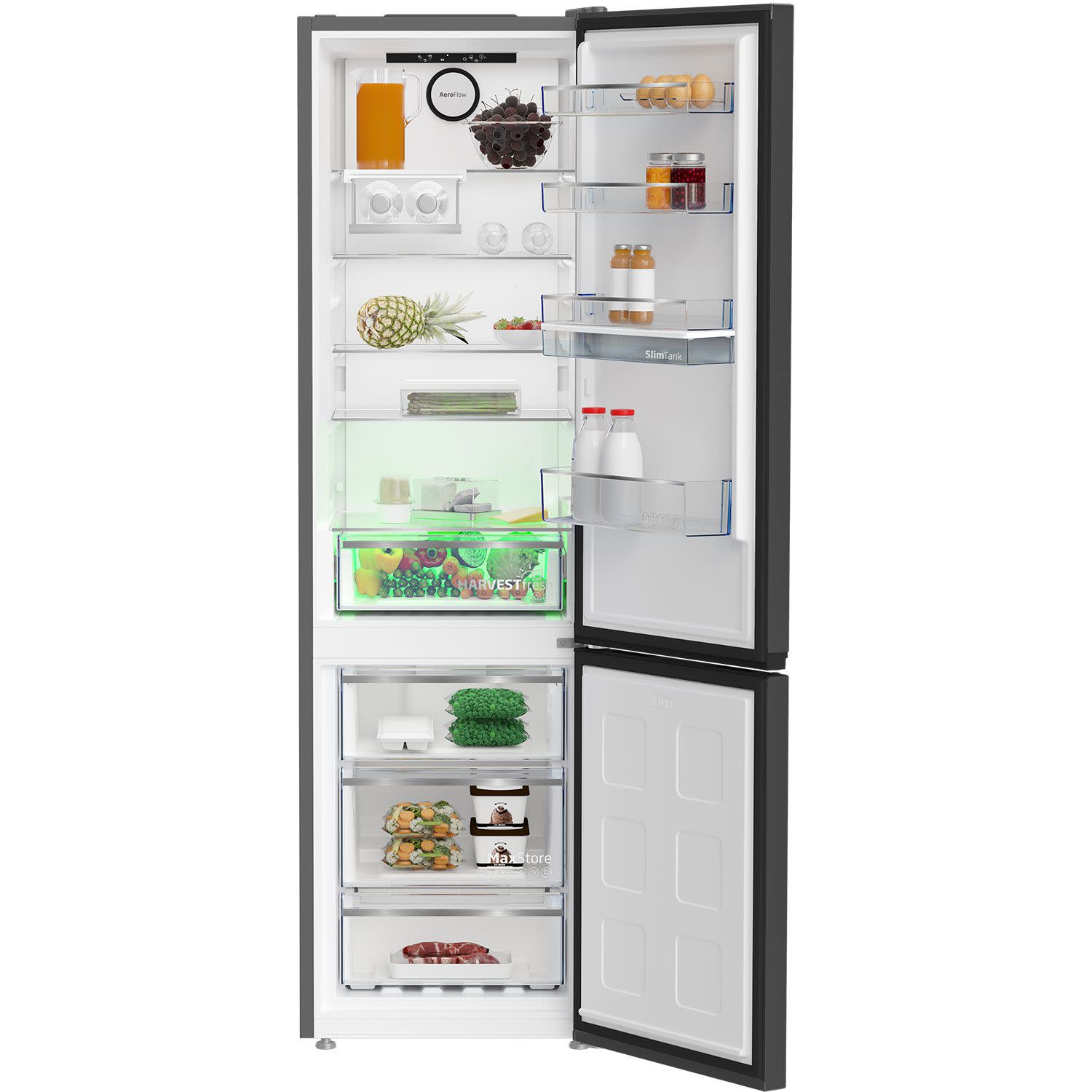 Εικόνα 3 του Beko B5RCNA405HDXBR1 Ψυγειοκαταψύκτης Σκούρο Ανθρακί