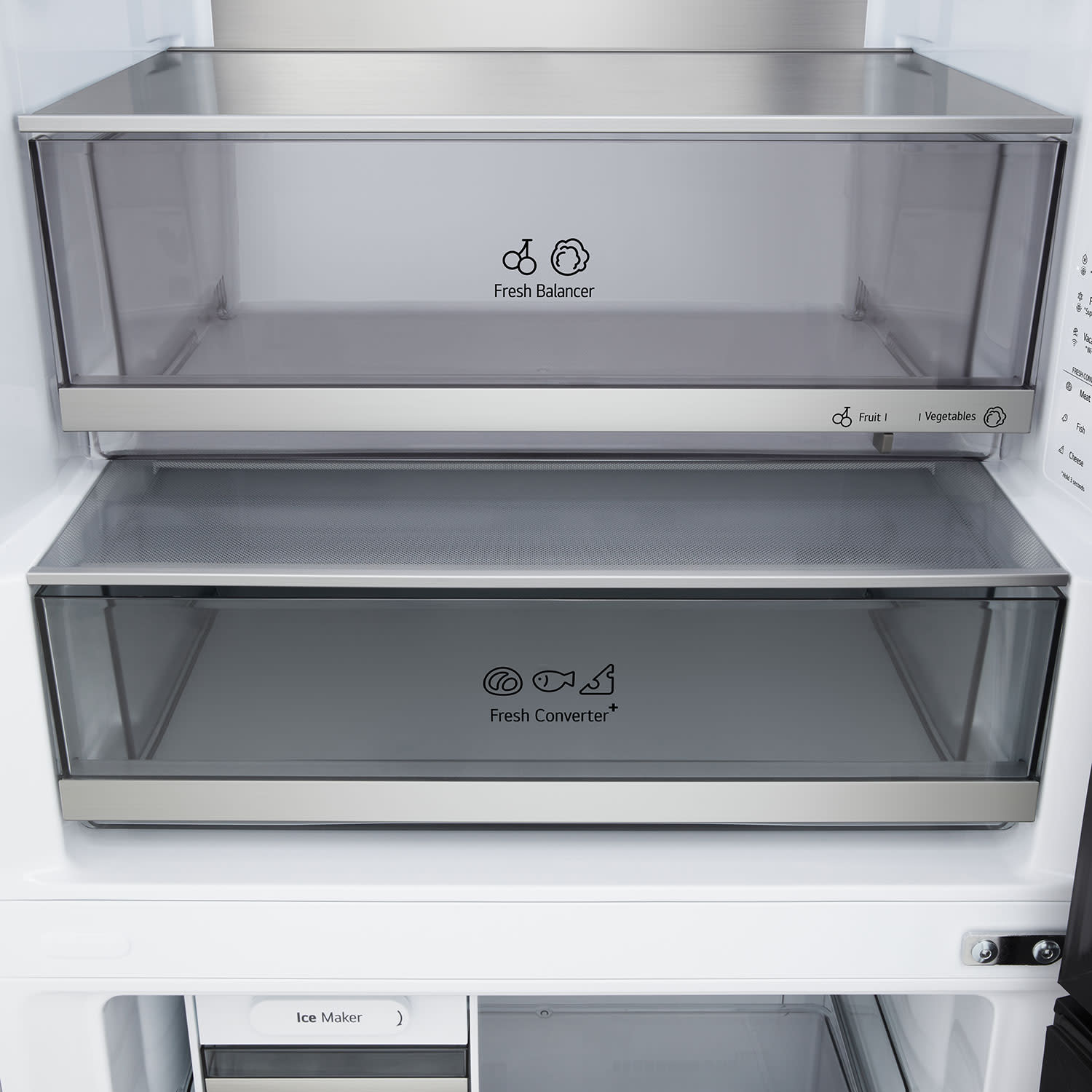 Κάνε κλικ για να δεις την εικόνα 5 του LG GBBW726AMB Ψυγειοκαταψύκτης Metal Sorbet