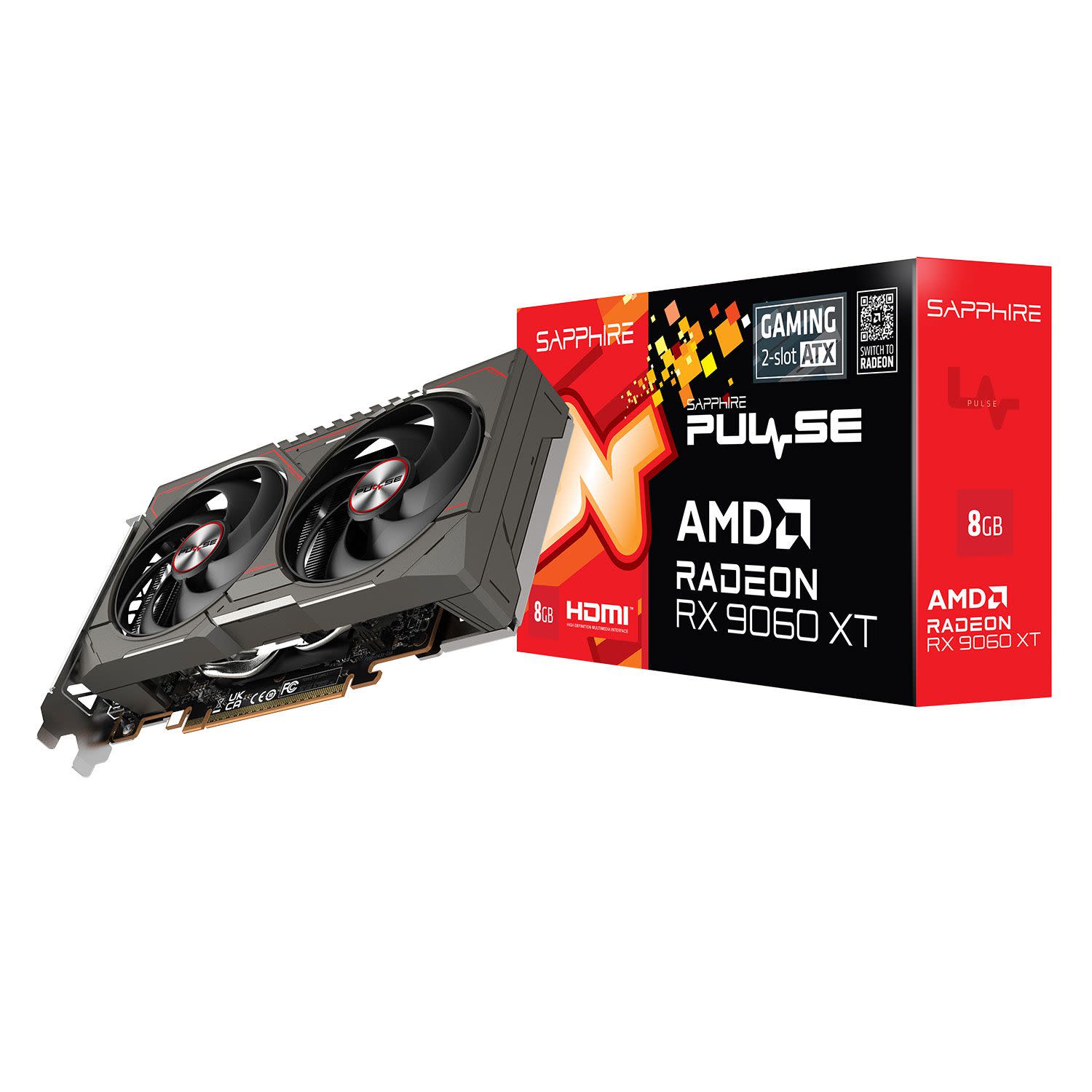 Εικόνα 1 του Sapphire VGA Radeon RX 9060 XT PULSE 8 GB