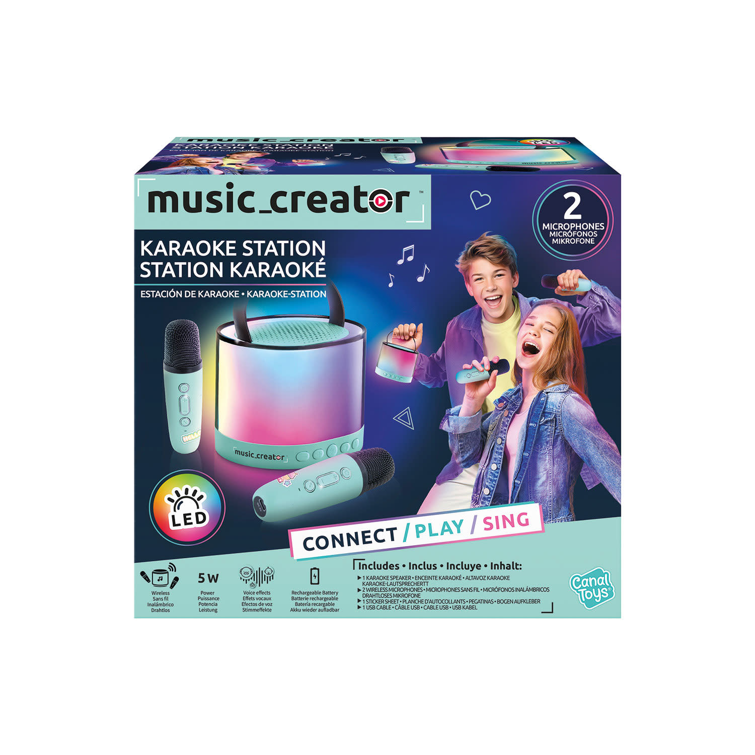 AS Φορητό Σετ Mini Karaoke Music Creator