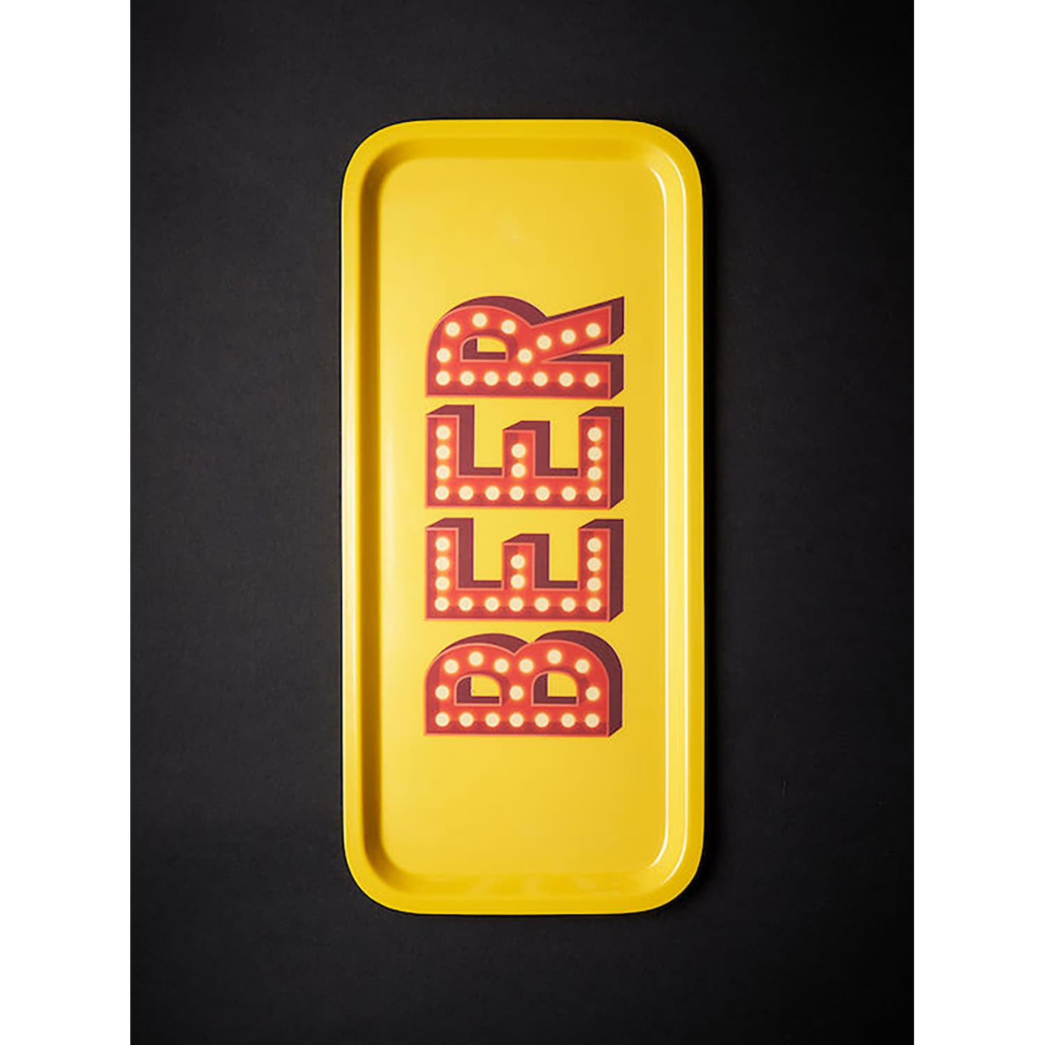 BLOGO Ορθογώνιος Δίσκος Beer Small 15cm