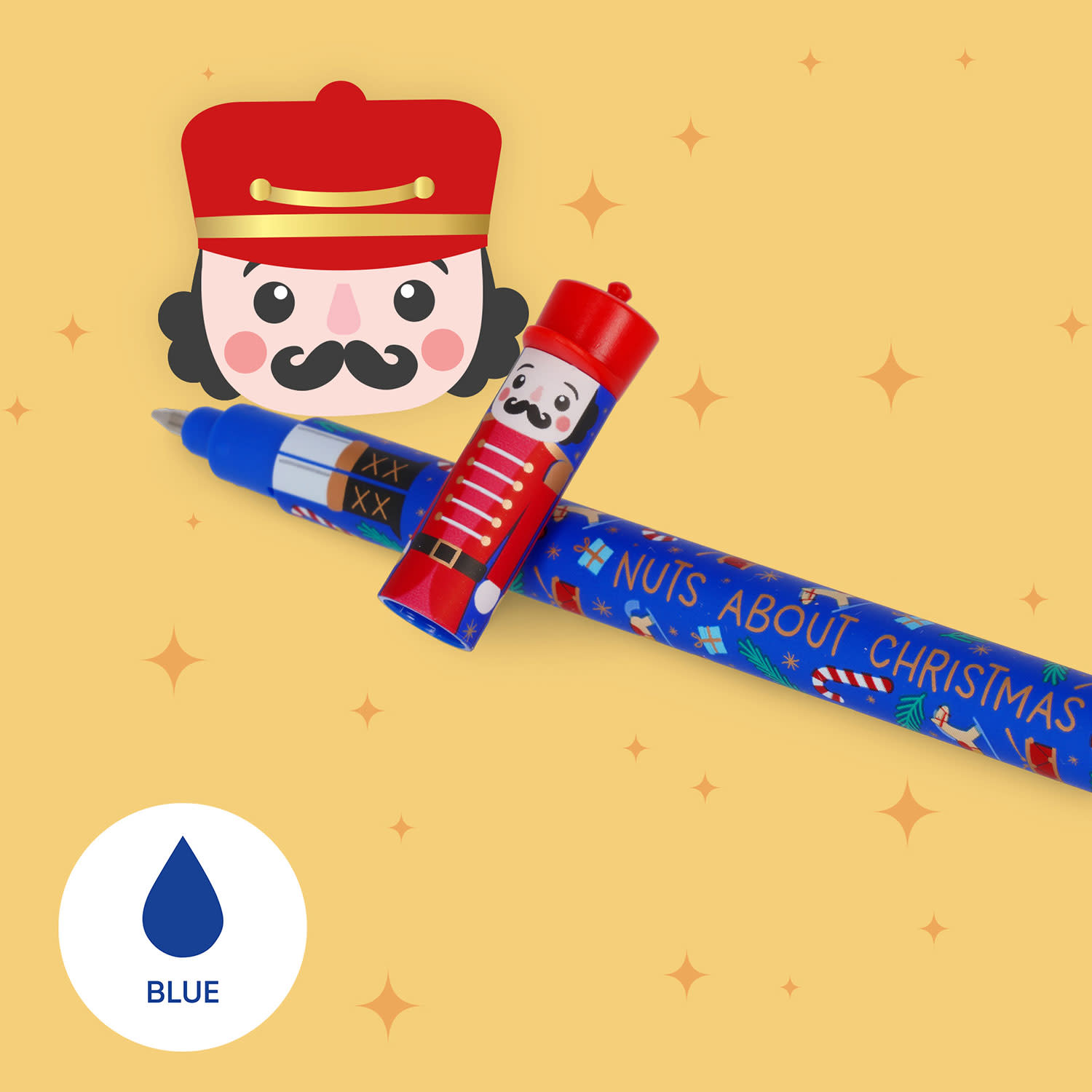 Εικόνα 4 του Legami Σετ Gel Στυλό Erasable 3τεμ. Πάχος Μύτης 0.7mm X-Mas