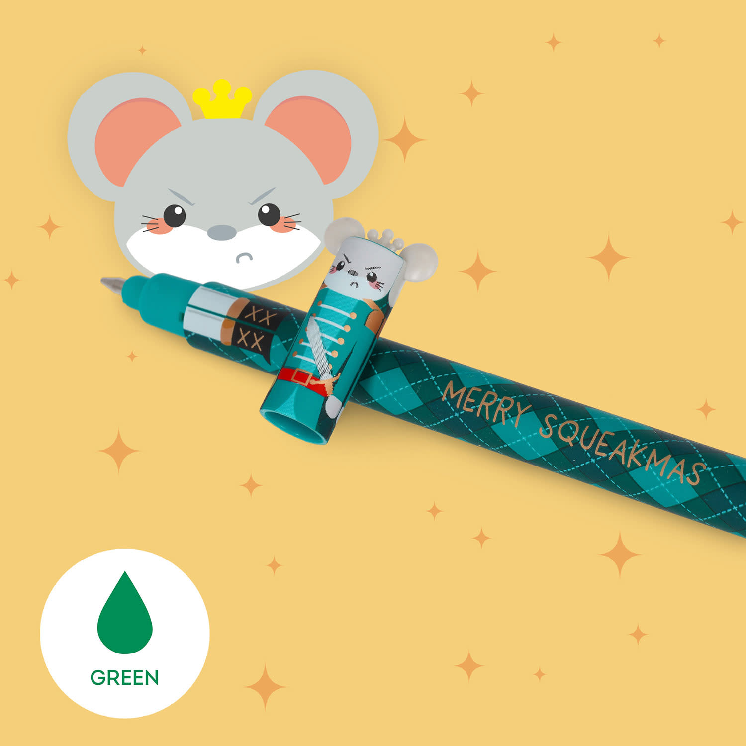 Εικόνα 8 του Legami Σετ Gel Στυλό Erasable 3τεμ. Πάχος Μύτης 0.7mm X-Mas