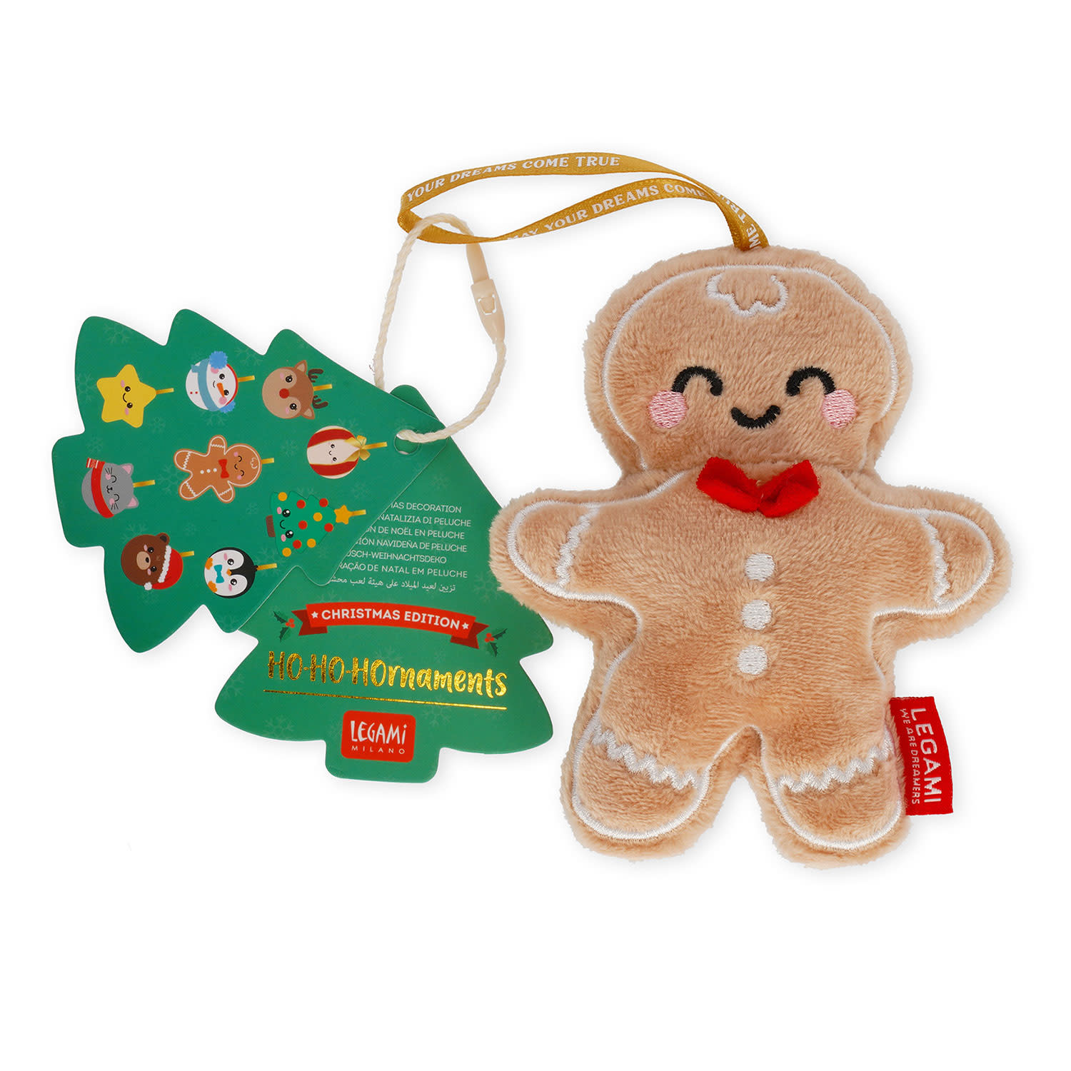 Εικόνα 5 του Legami Λούτρινο Στολίδι Gingerbread