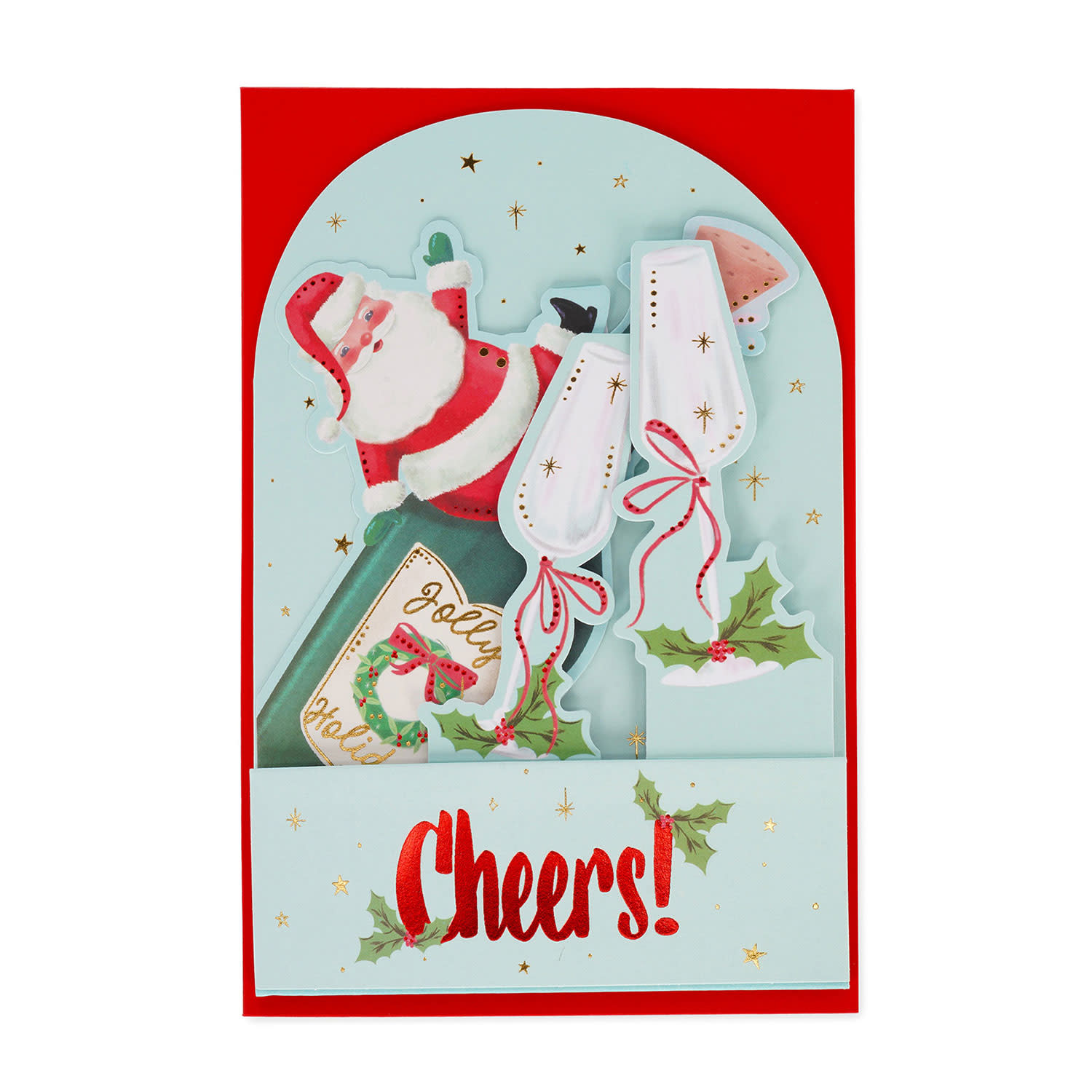 Εικόνα 2 του Legami Ευχετήρια Κάρτα Popup Santa Cheers