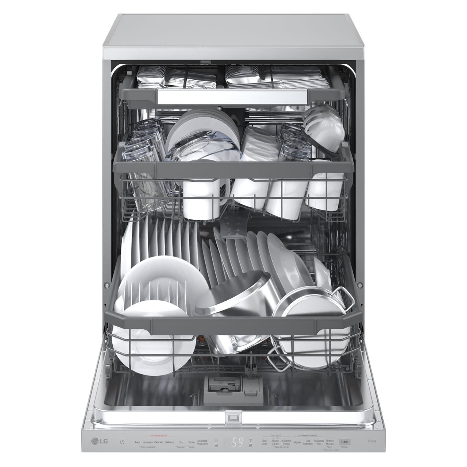 Κάνε κλικ για να δεις την εικόνα 7 του LG DF375HVS Πλυντήριο Πιάτων Ελεύθερο 60 cm