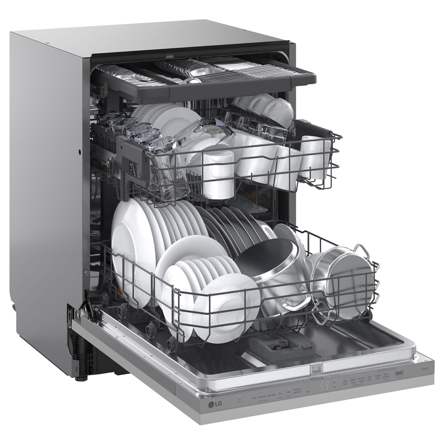 Εικόνα 8 του LG DB273TX Πλυντήριο Πιάτων Εντοιχιζόμενο 59,80 cm