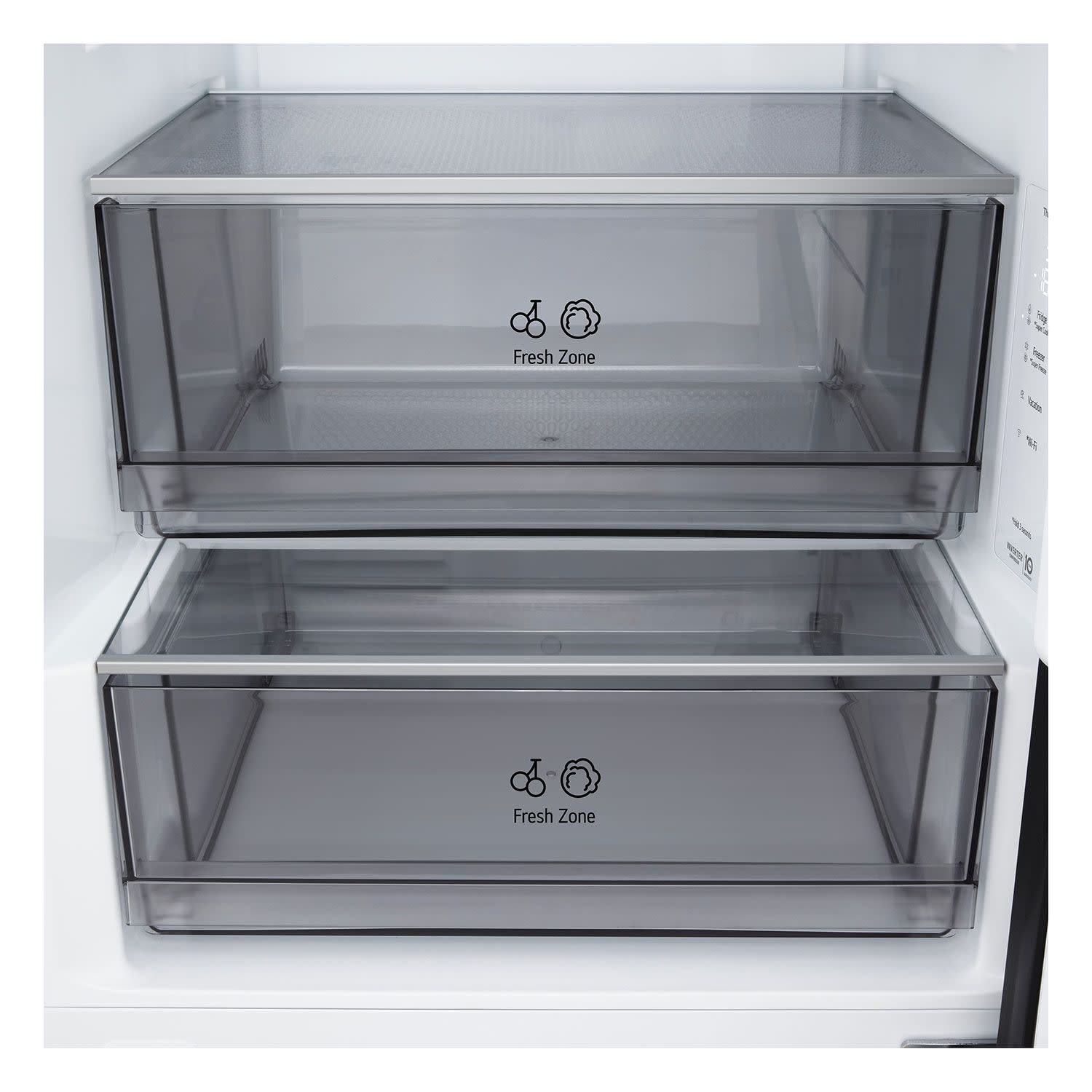 Εικόνα 5 του LG GBBSJ20EEP Ψυγειοκαταψύκτης Ανθρακί