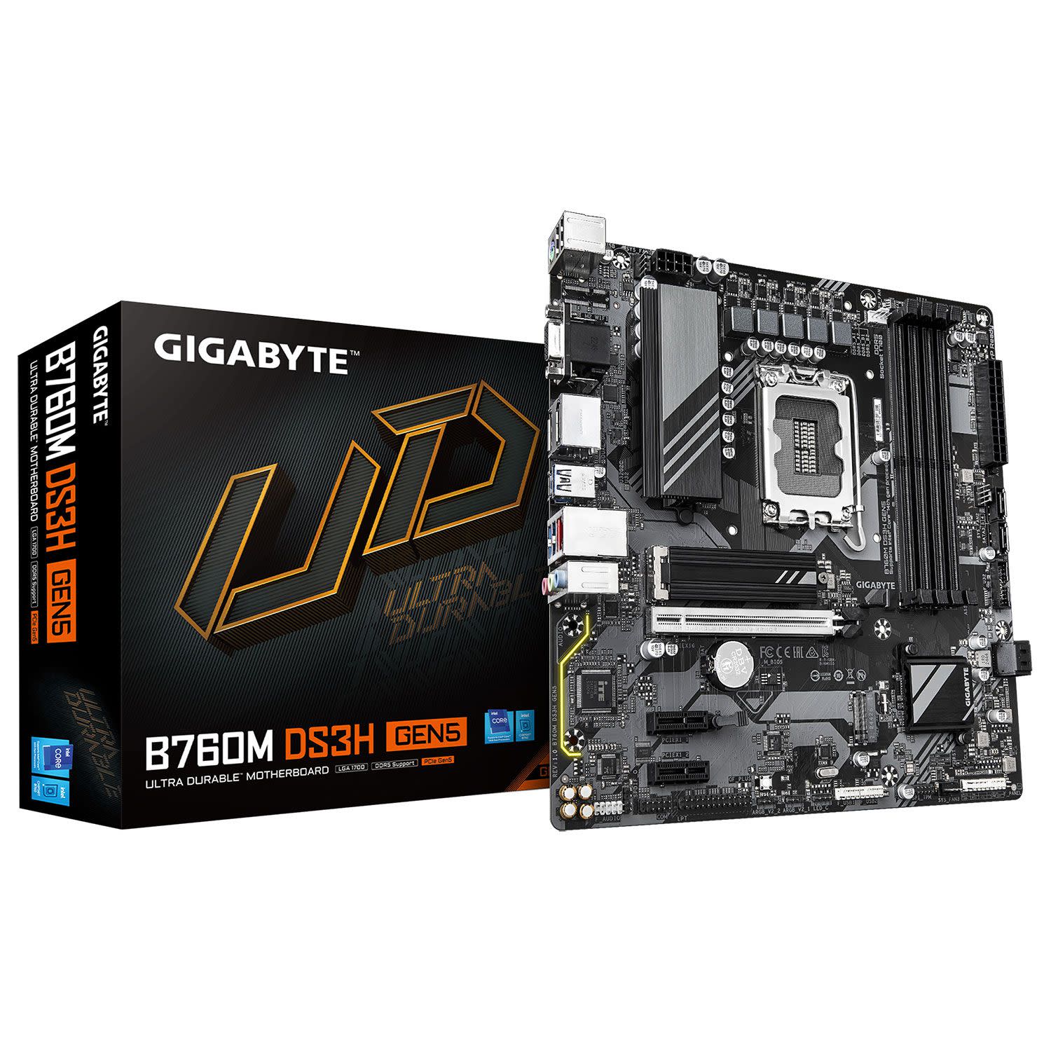 Gigabyte Motherboard B760M DS3H GEN5 (Β760/1700/DDR5)