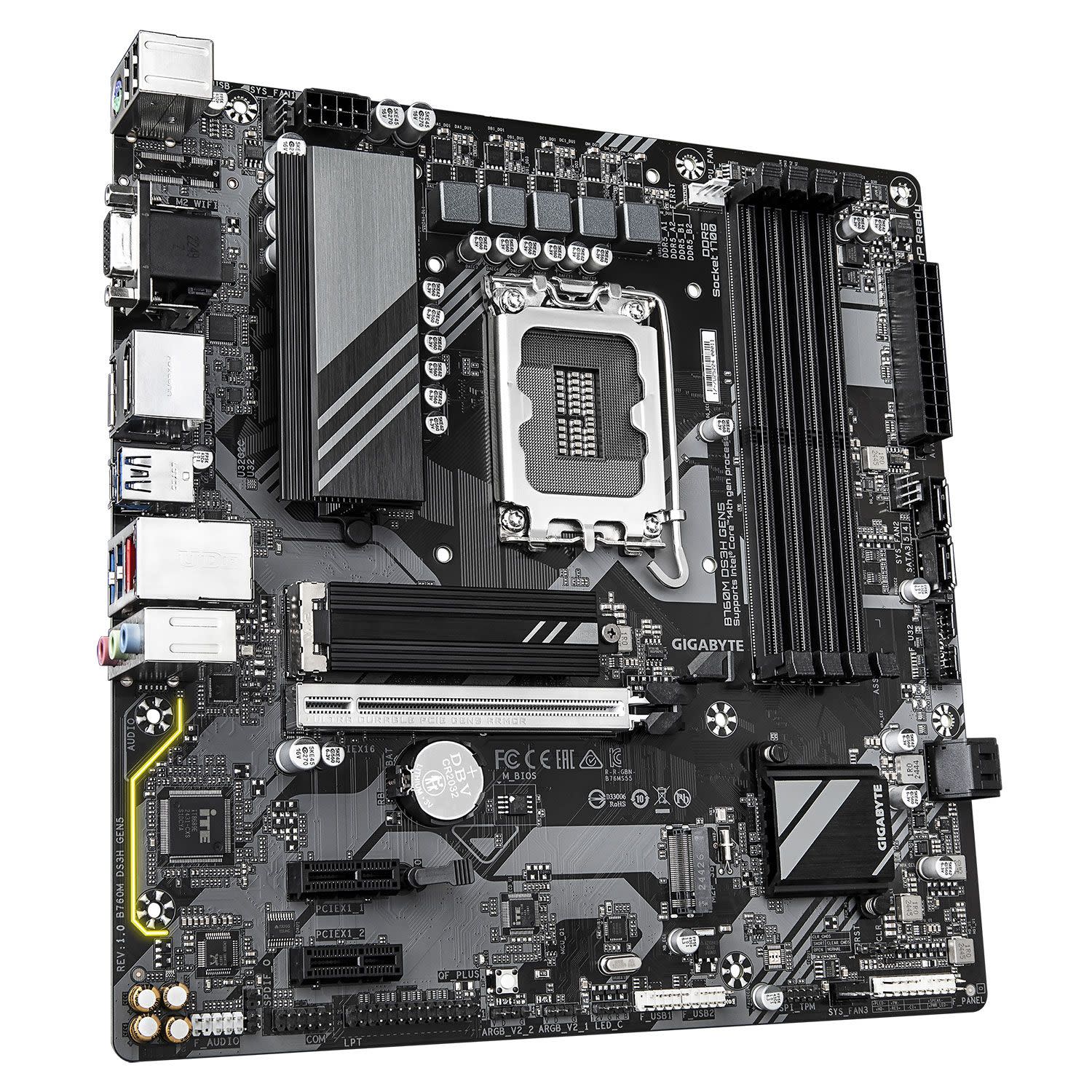 Εικόνα 3 του Gigabyte Motherboard B760M DS3H GEN5 (Β760/1700/DDR5)