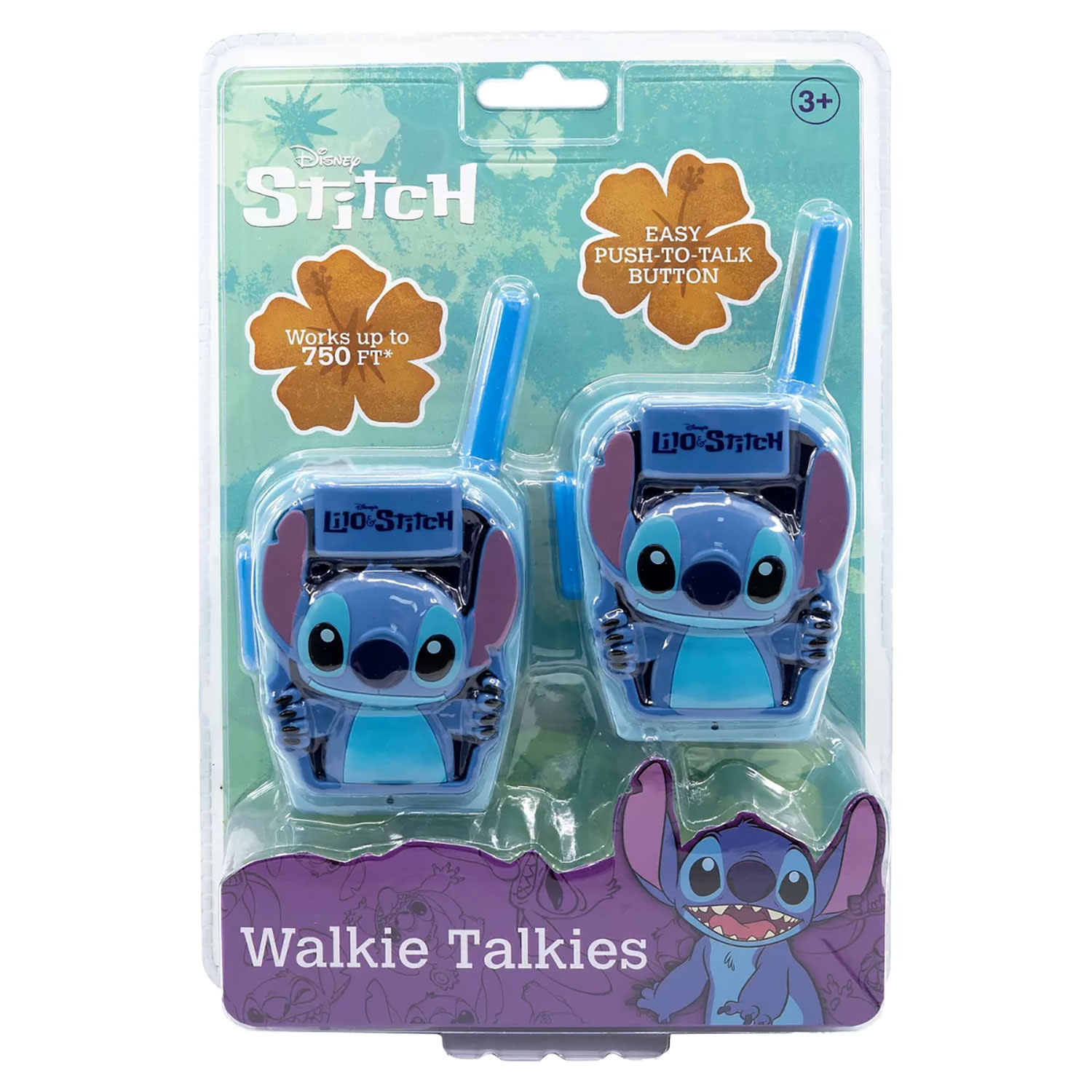eKids Lilo & Stitch Σετ 2 Walkie Talkies