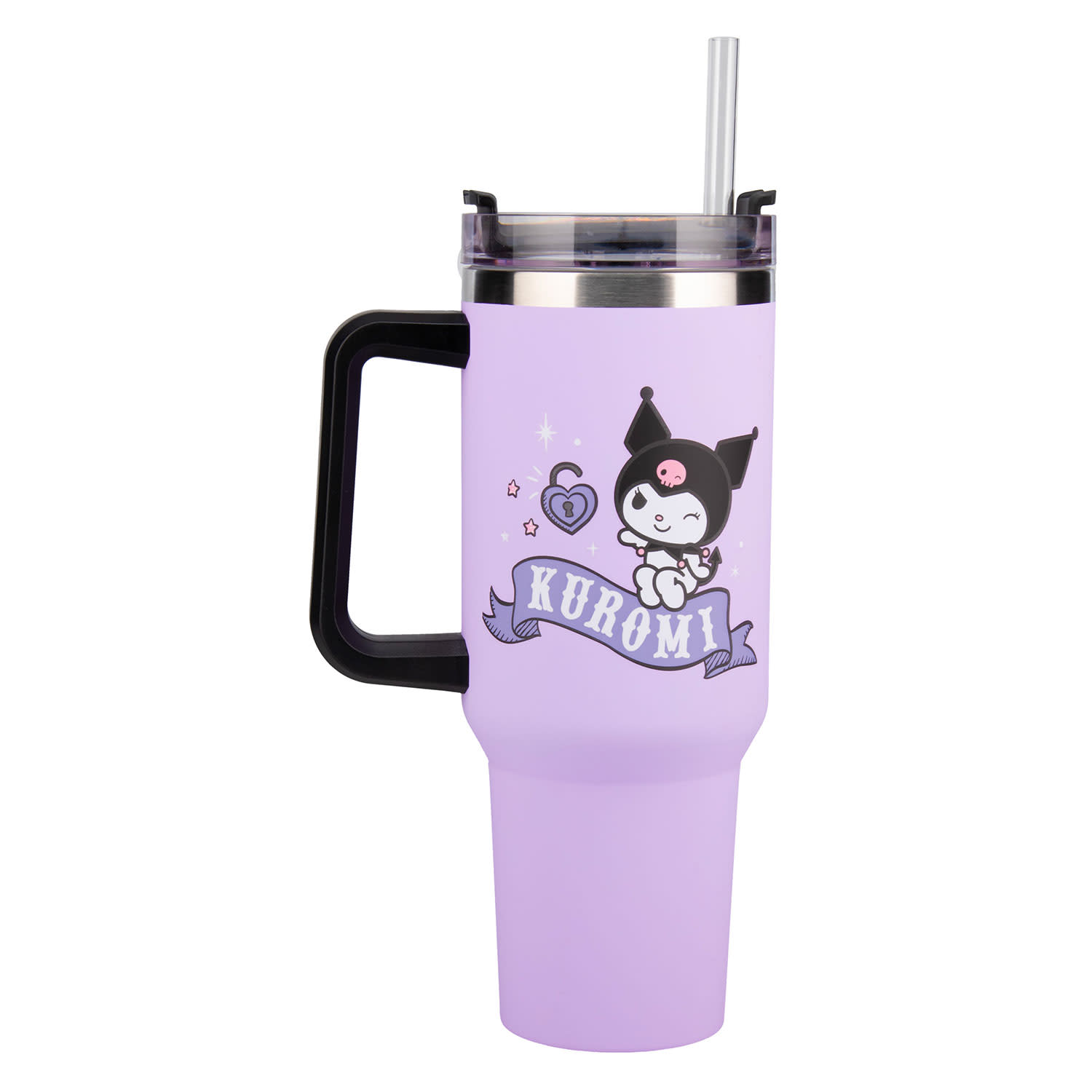 Stor Παγούρι με Καλαμάκι Kuromi 900ml