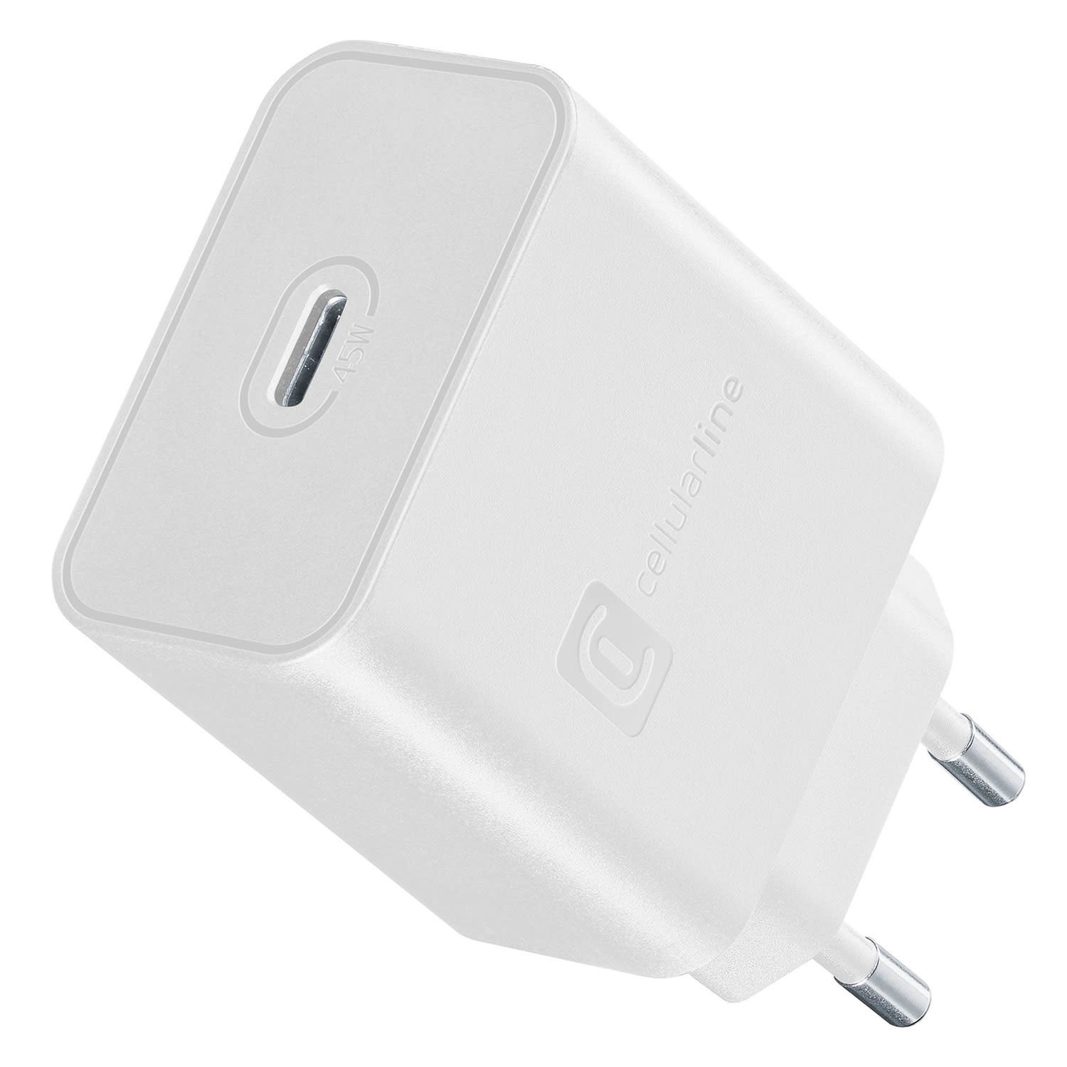 Cellularline Φορτιστής PD 1 Θέσης Λευκό 45W