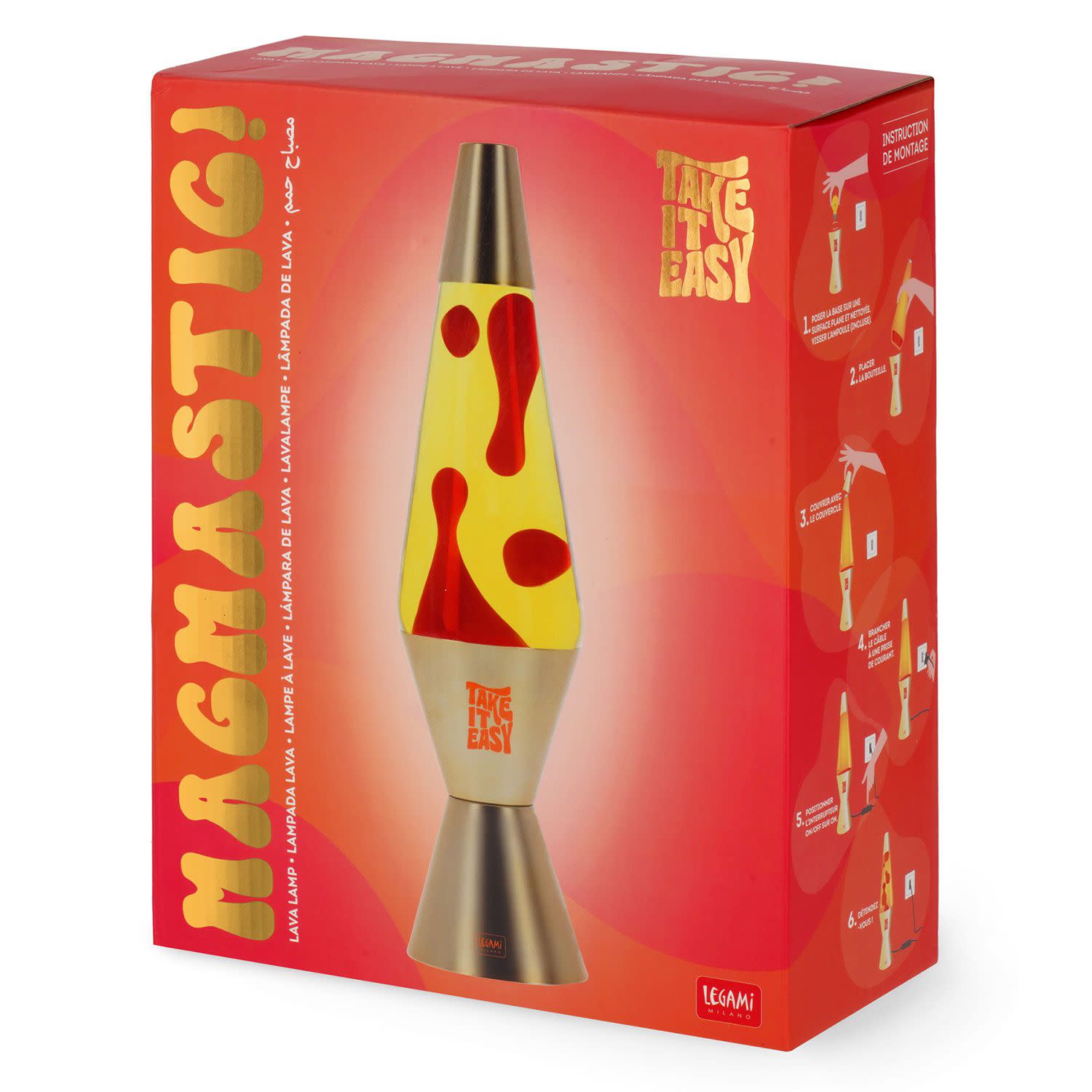 Κάνε κλικ για να δεις την εικόνα 6 του Legami Lava Lamp Gold